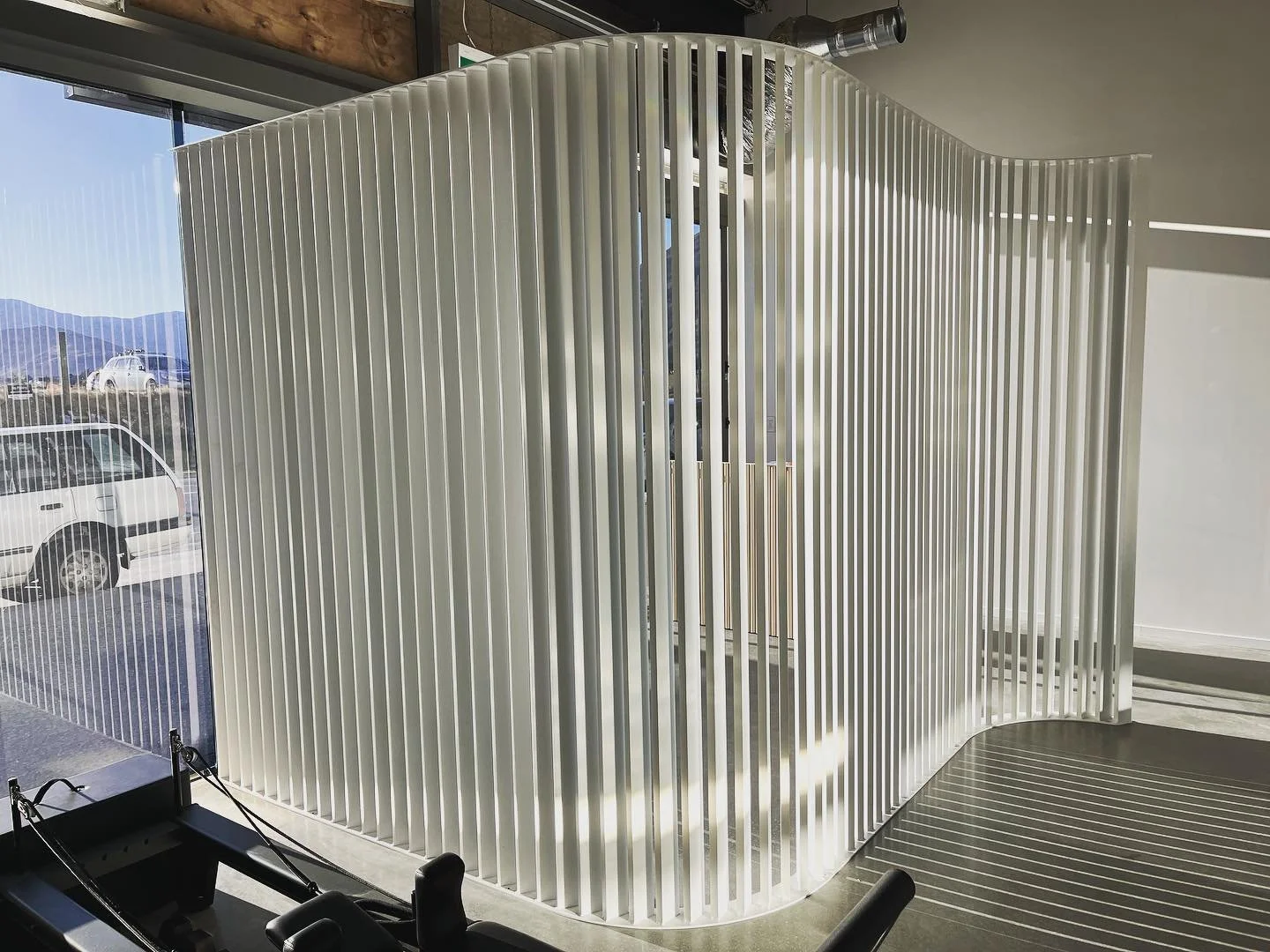 aluminium finn partition