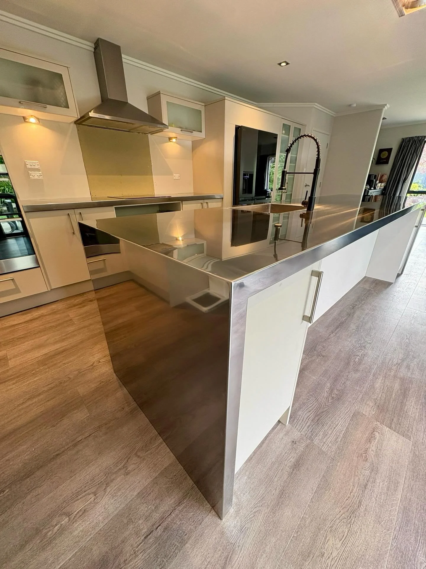 stainless steel bench top 