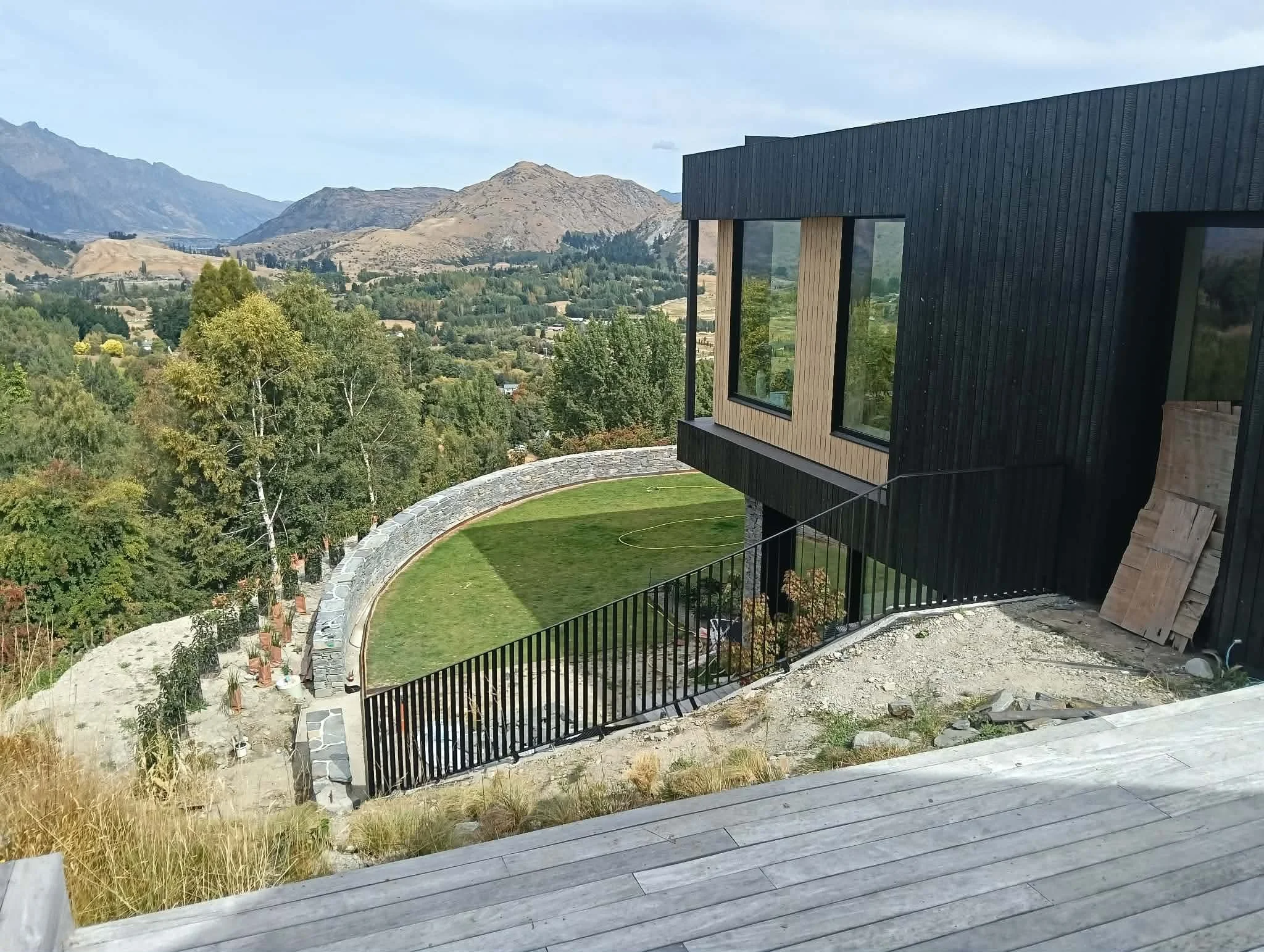 steel painted balustrade
