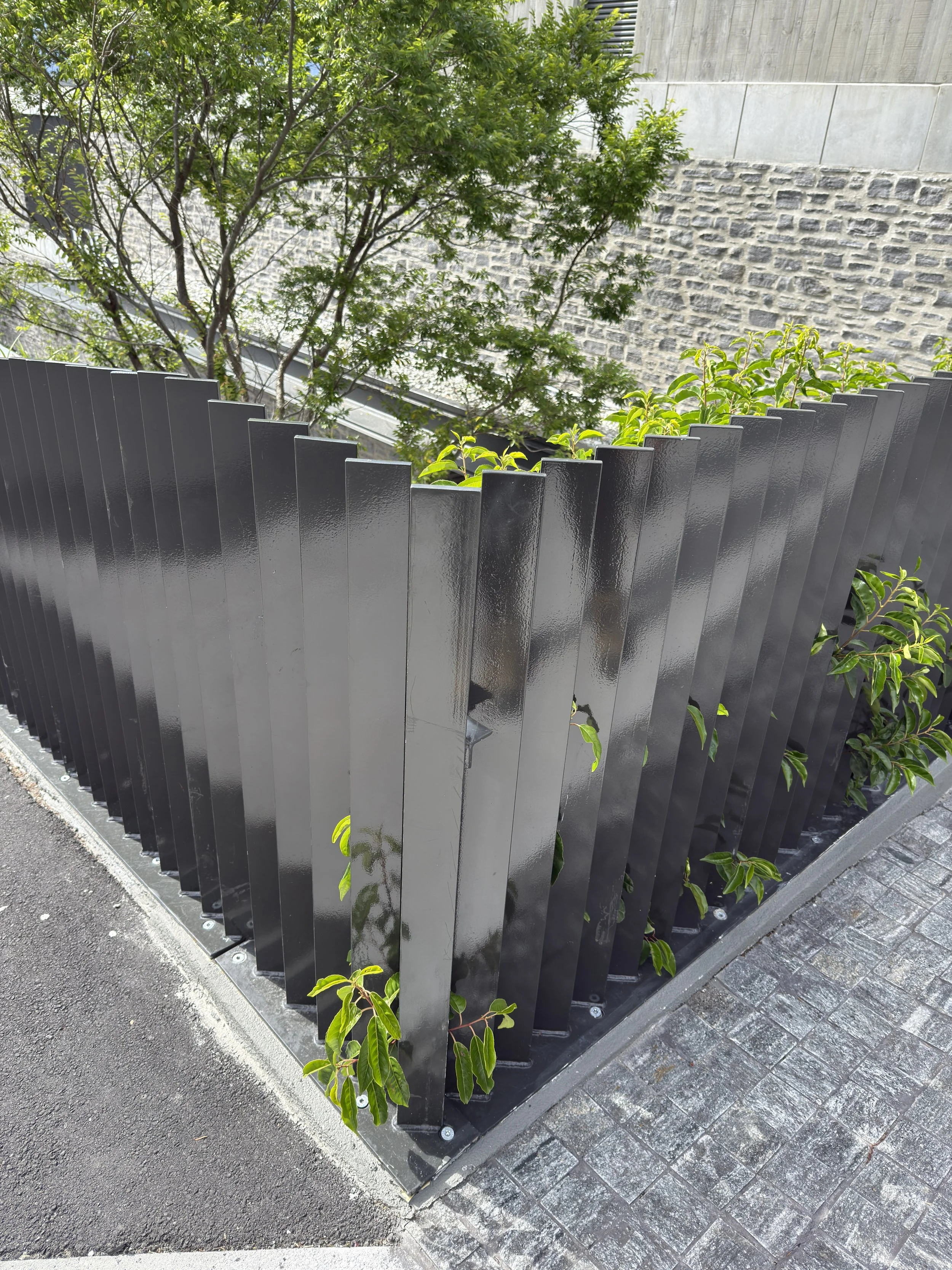 steel painted balustrade
