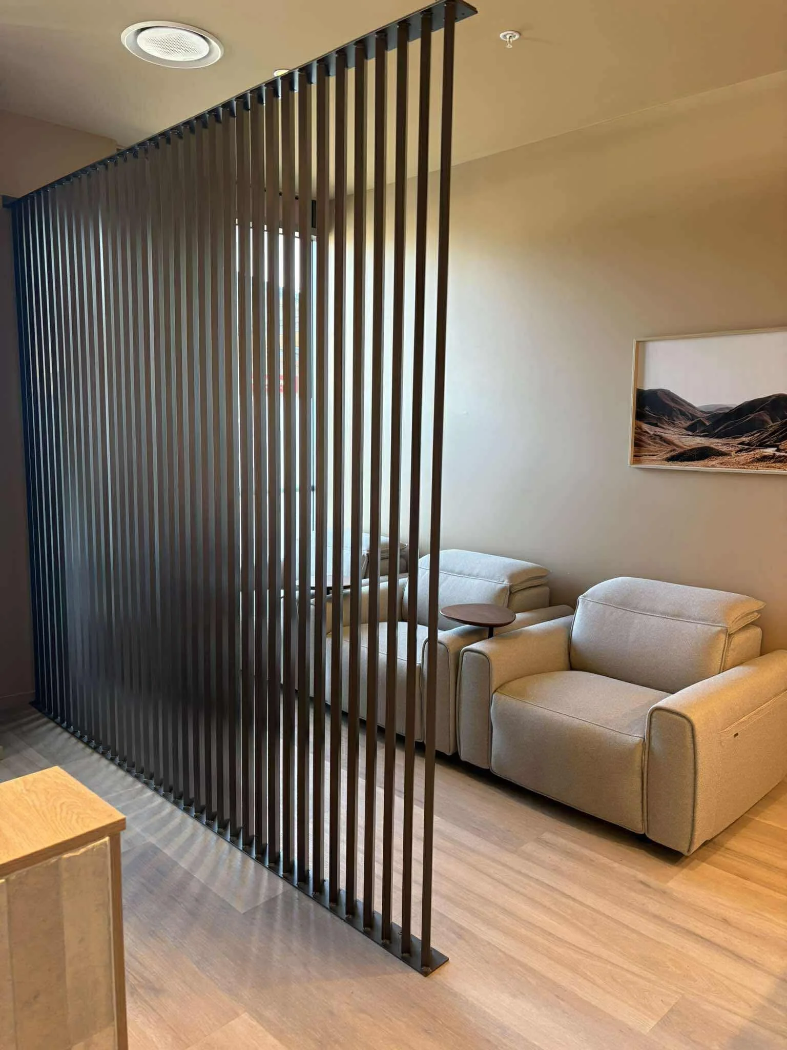 aluminium finn partition