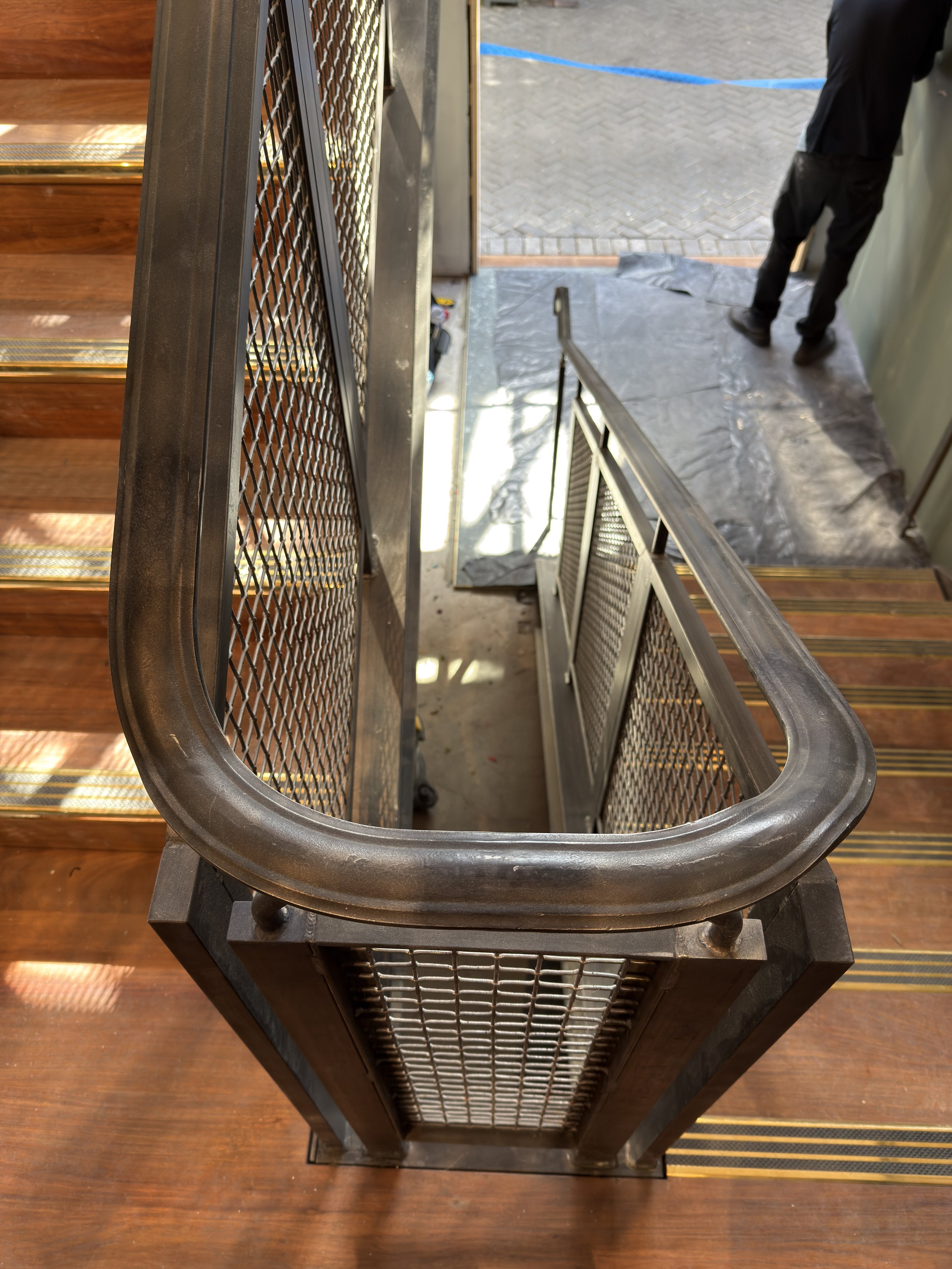 wrought iron handrails