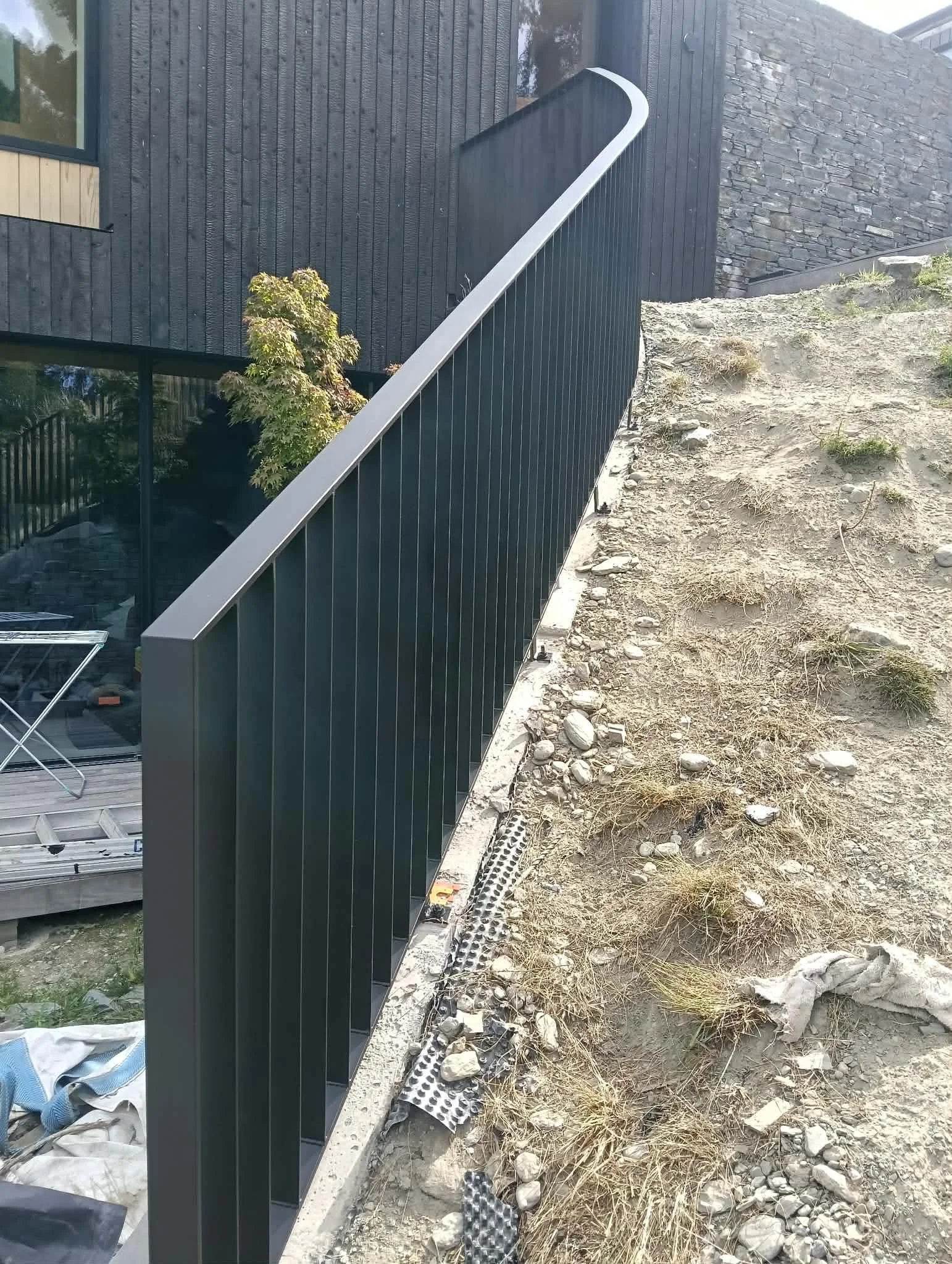 steel painted balustrade