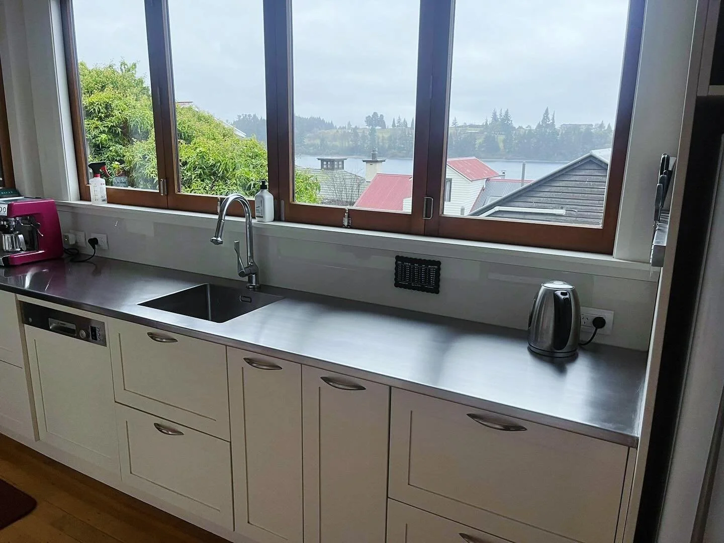 stainless steel bench top