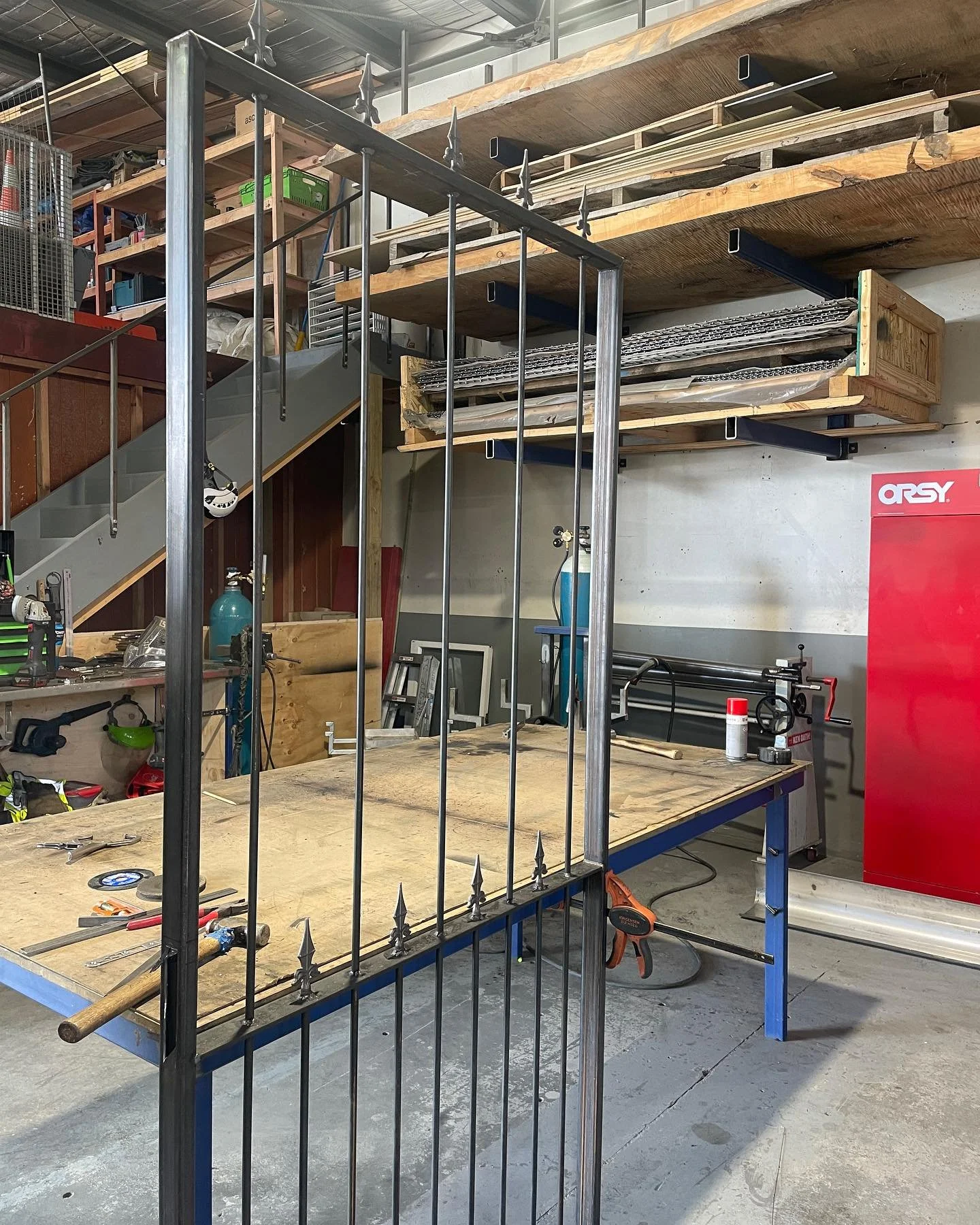steel gate