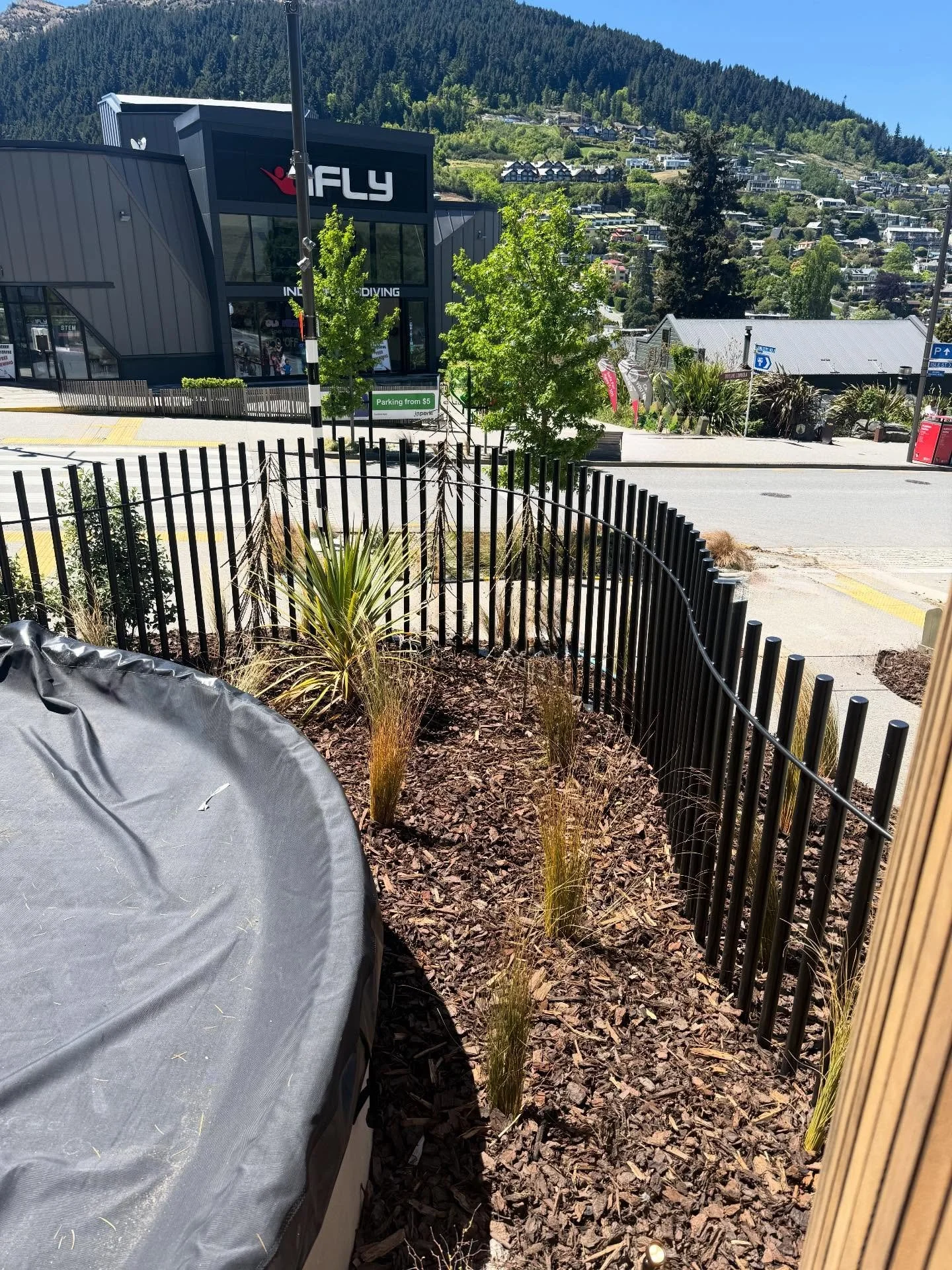 Powdercoated Steel Fence