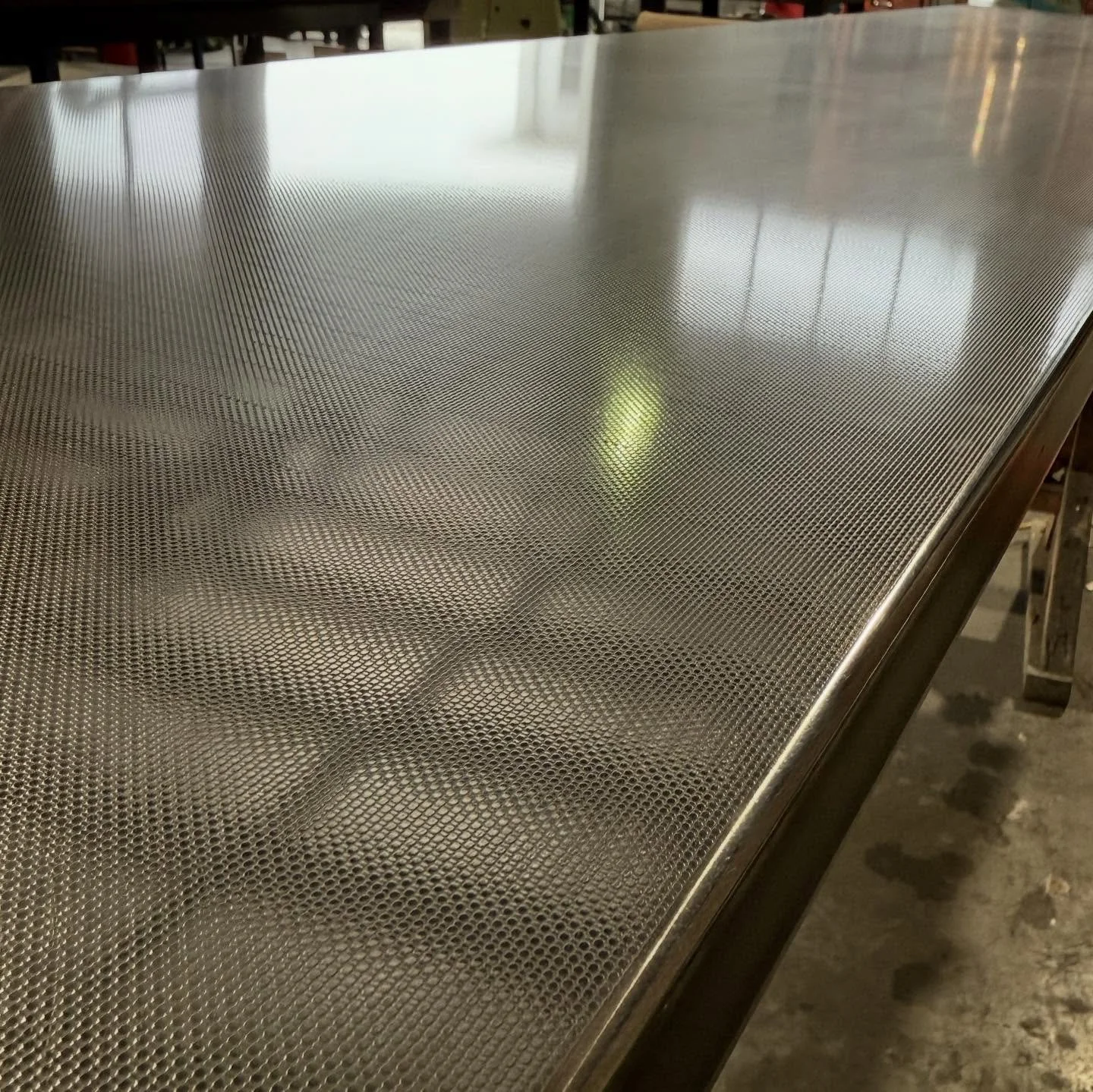 stainless steel bench top linen