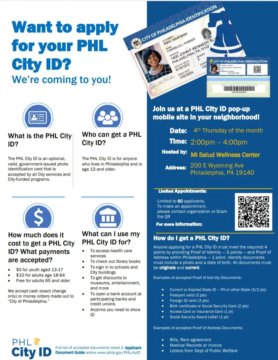 PHL city ID