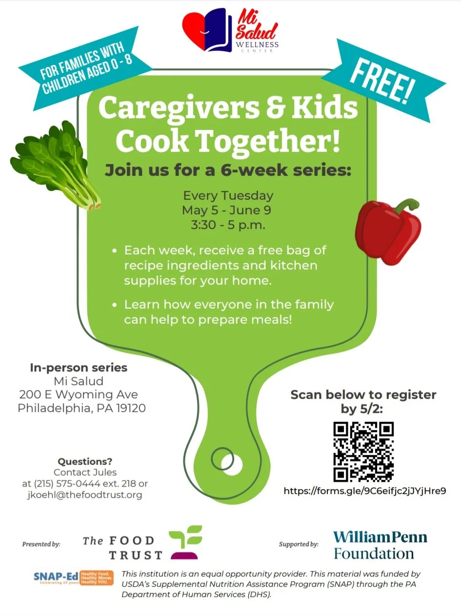 Caregivers and Kids Cook Together 