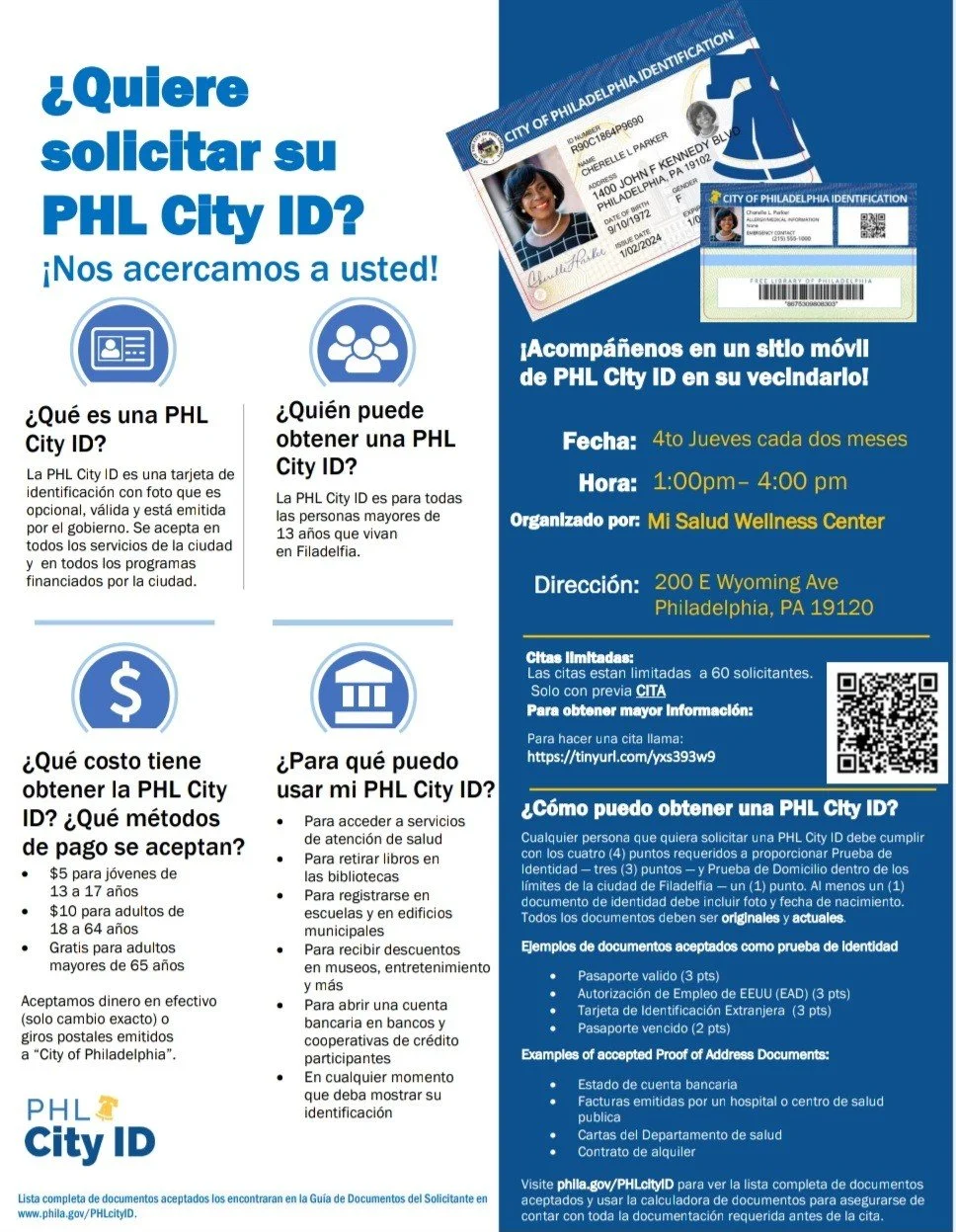 PHL city ID