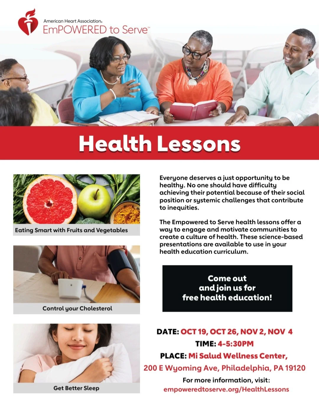 Health Lessons with American Heart Association 