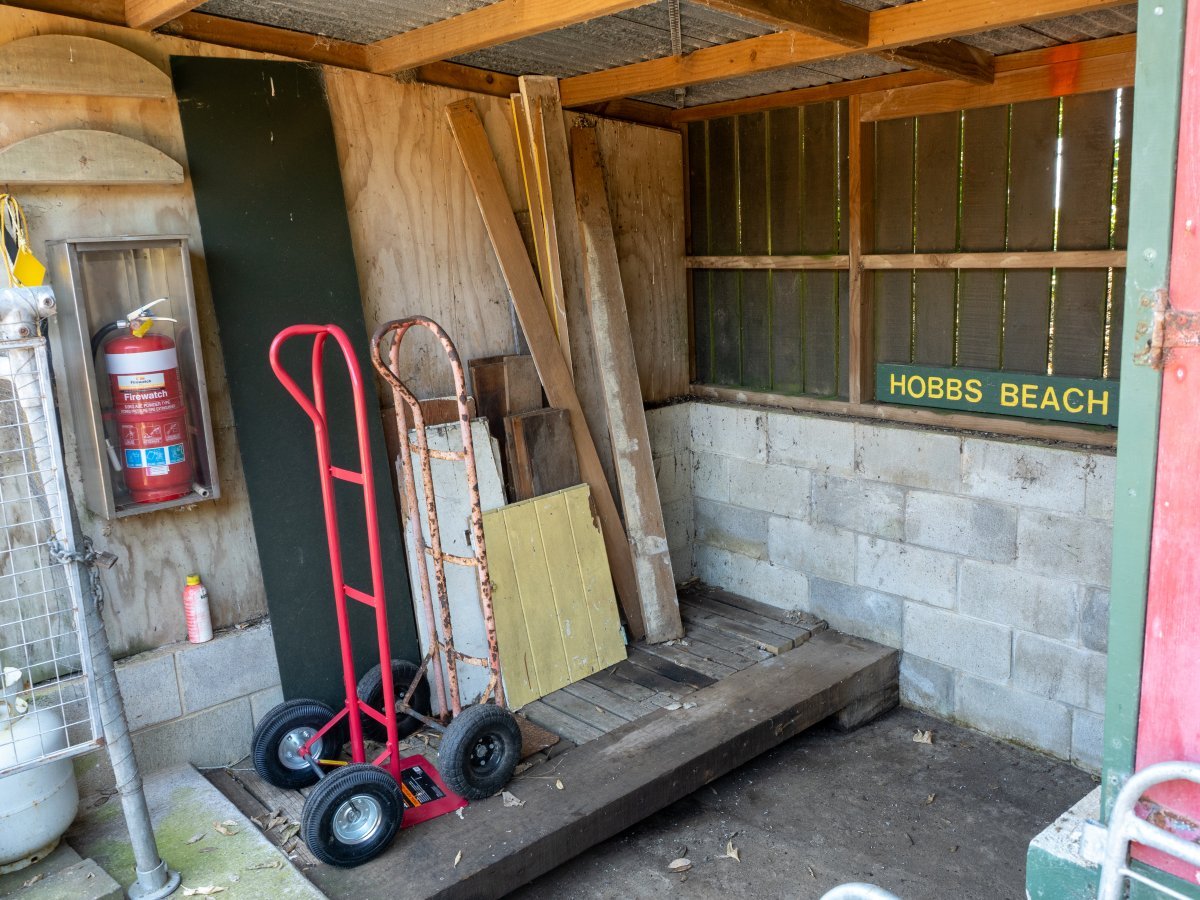 Implement shed Penguin nest sml Jonathan Mower.jpg