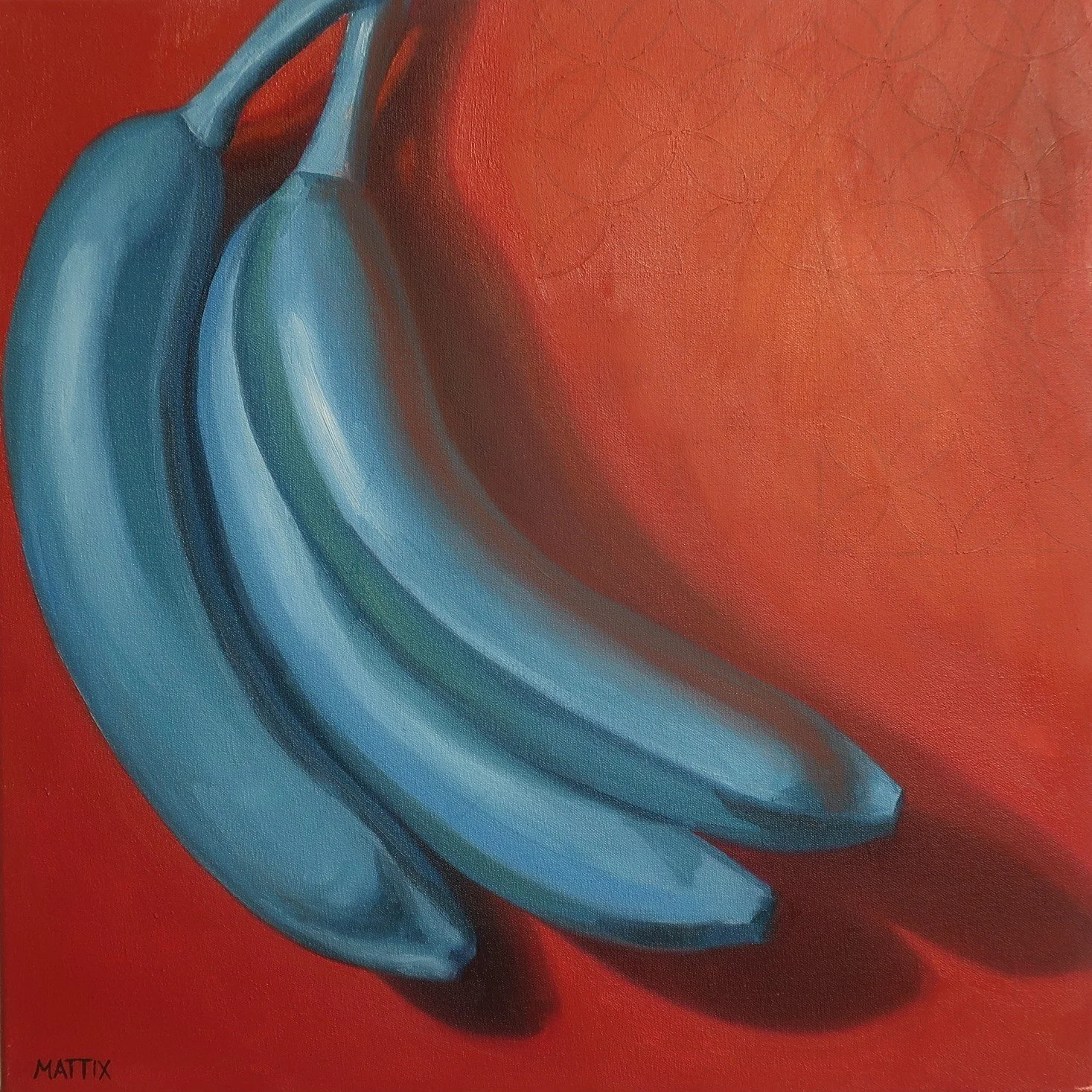 "The Blue Muse," 2023, oil on canvas,
20 x 20 inches,
$800, Available at Whatcom Museum Gift Shop