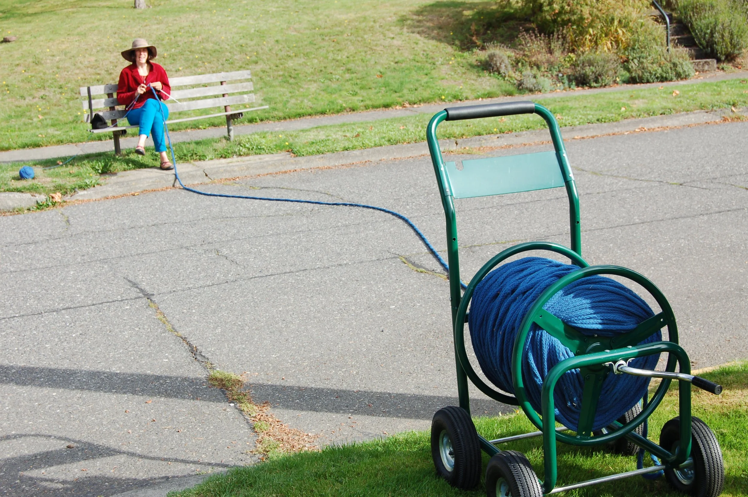 "For Longing Project" (performance view: sun), 2012, digital photo, 8.5 x 11 inches.