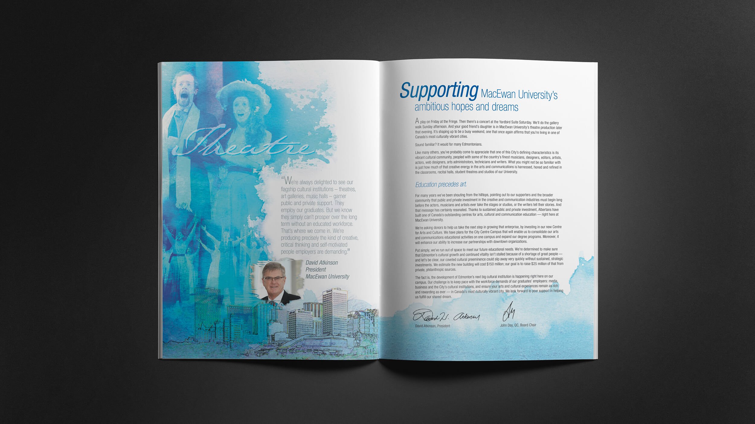 macewan booklet design
