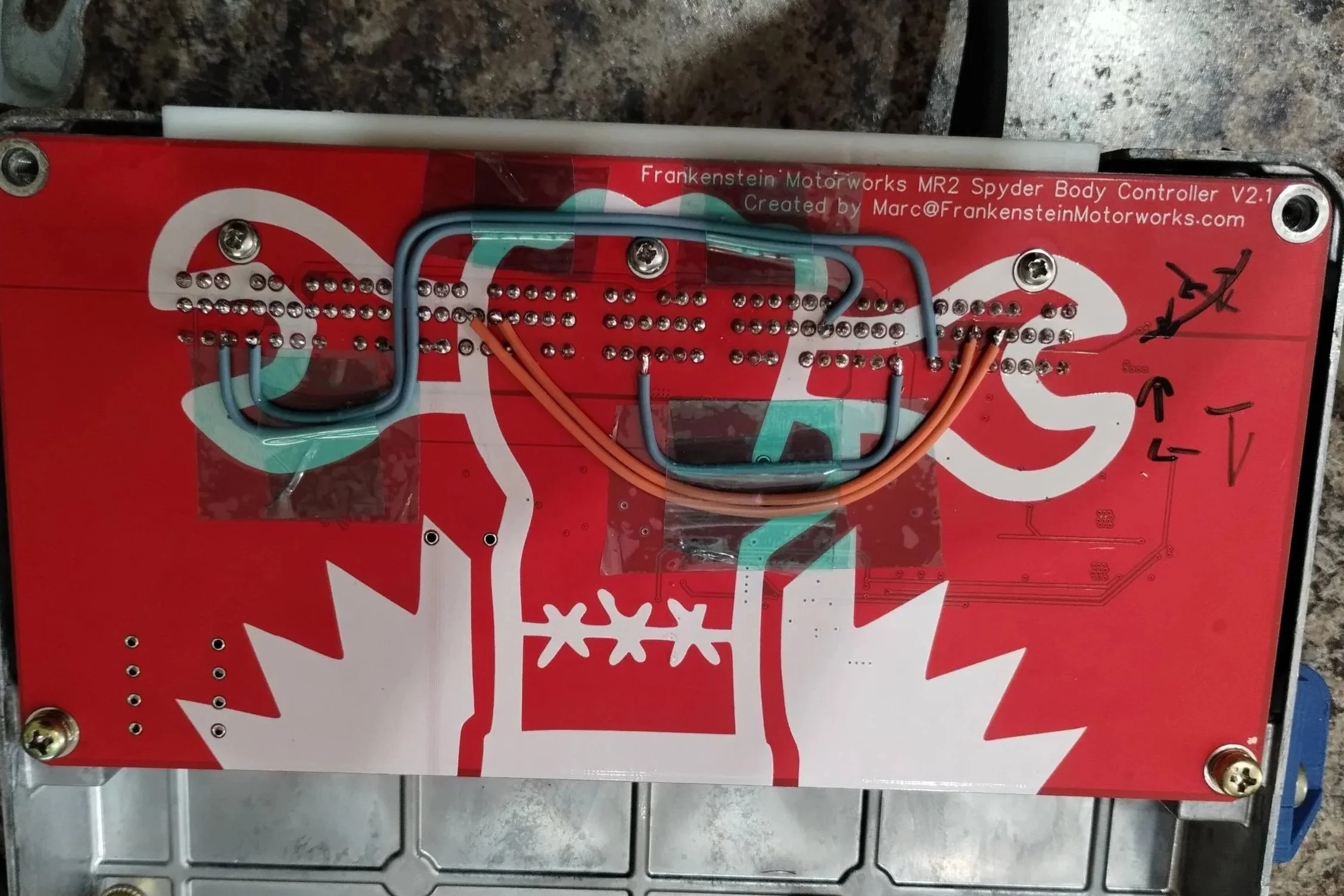 FMW Spyder Body Controller Modifications