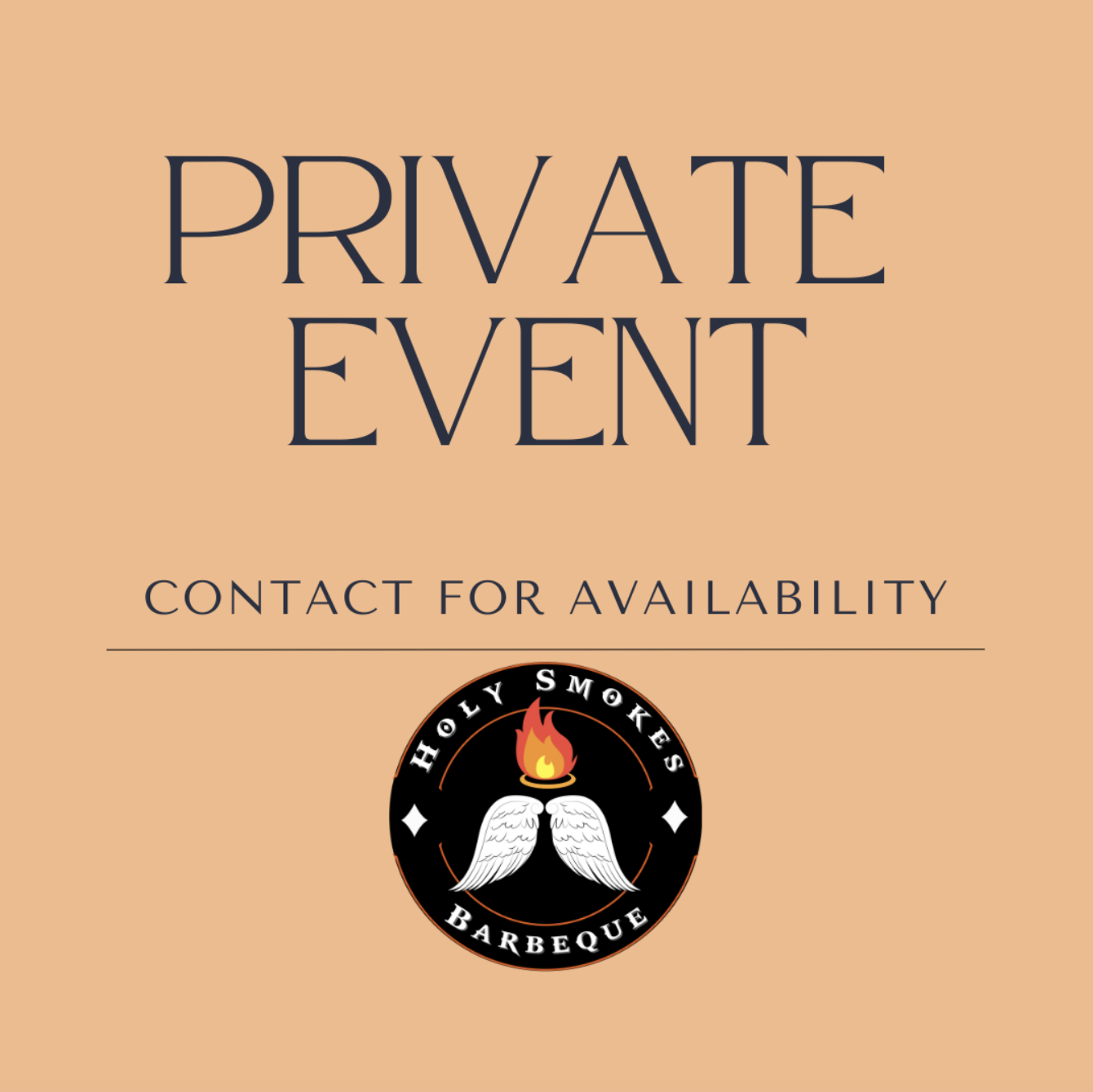 Private Event! 