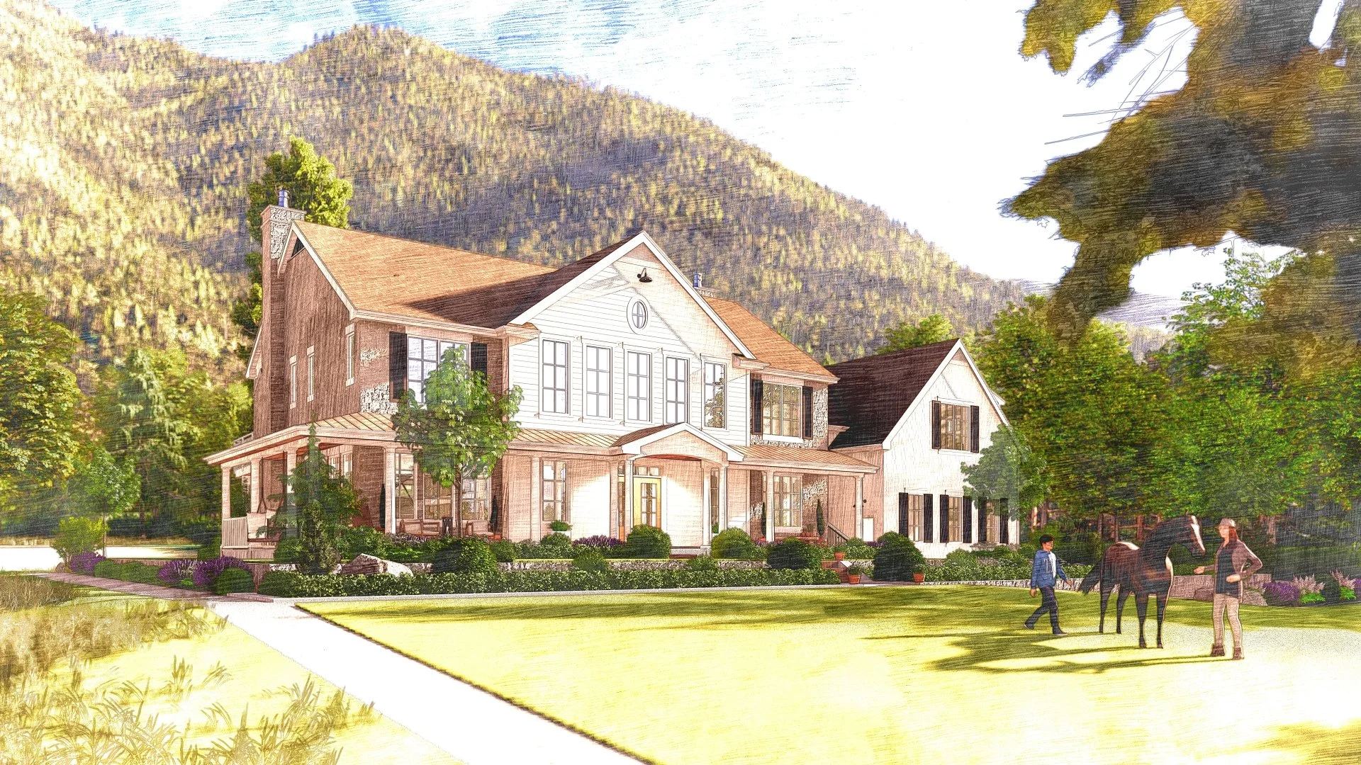 East Coast Colonial Revival