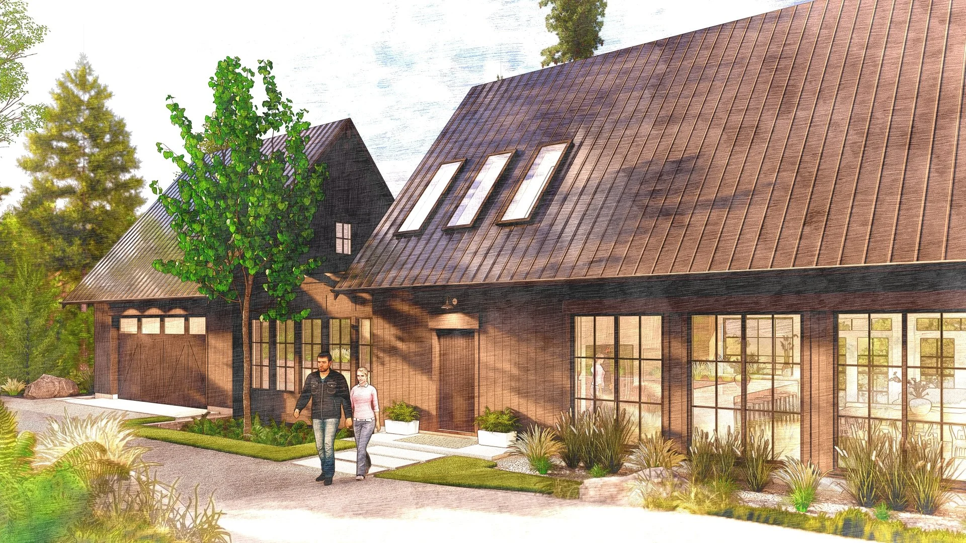 Ryder Lake Modern Longhouse