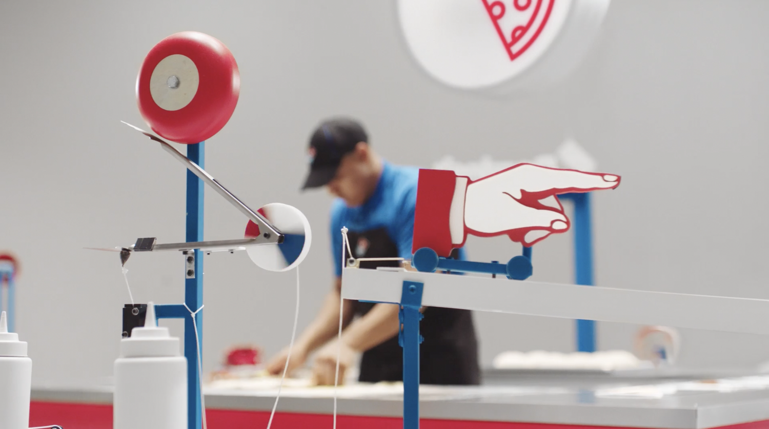 Dominos: Free Pizza Machine