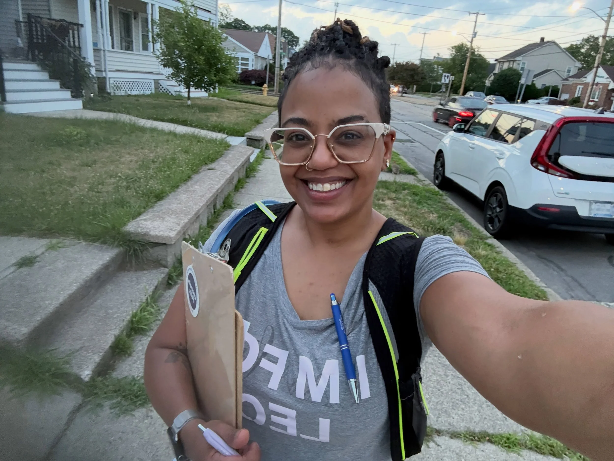It was HOT out there today 🥵☀️, but we&rsquo;re still out collecting signatures to qualify for the ballot because every conversation and every signature matters.

A huge thank you to everyone who stopped to chat, signed our nomination papers, or gav