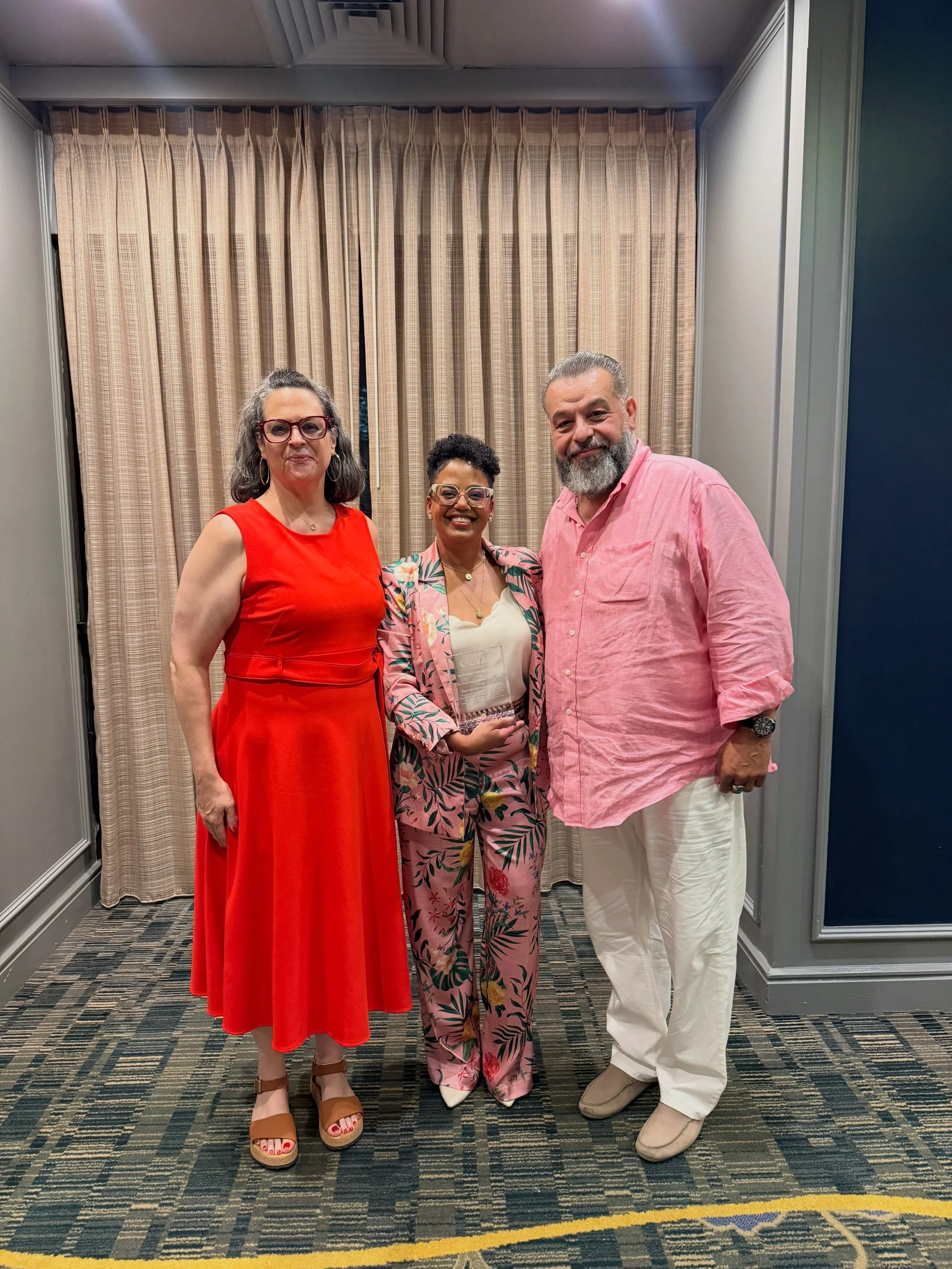 I&rsquo;m so humbled and honored to have received the Blackstone Valley Advocacy Center&rsquo;s Champion of Safety and Justice Award! I&rsquo;m so glad to be fighting alongside you all to building a community free from violence, where all survivors f