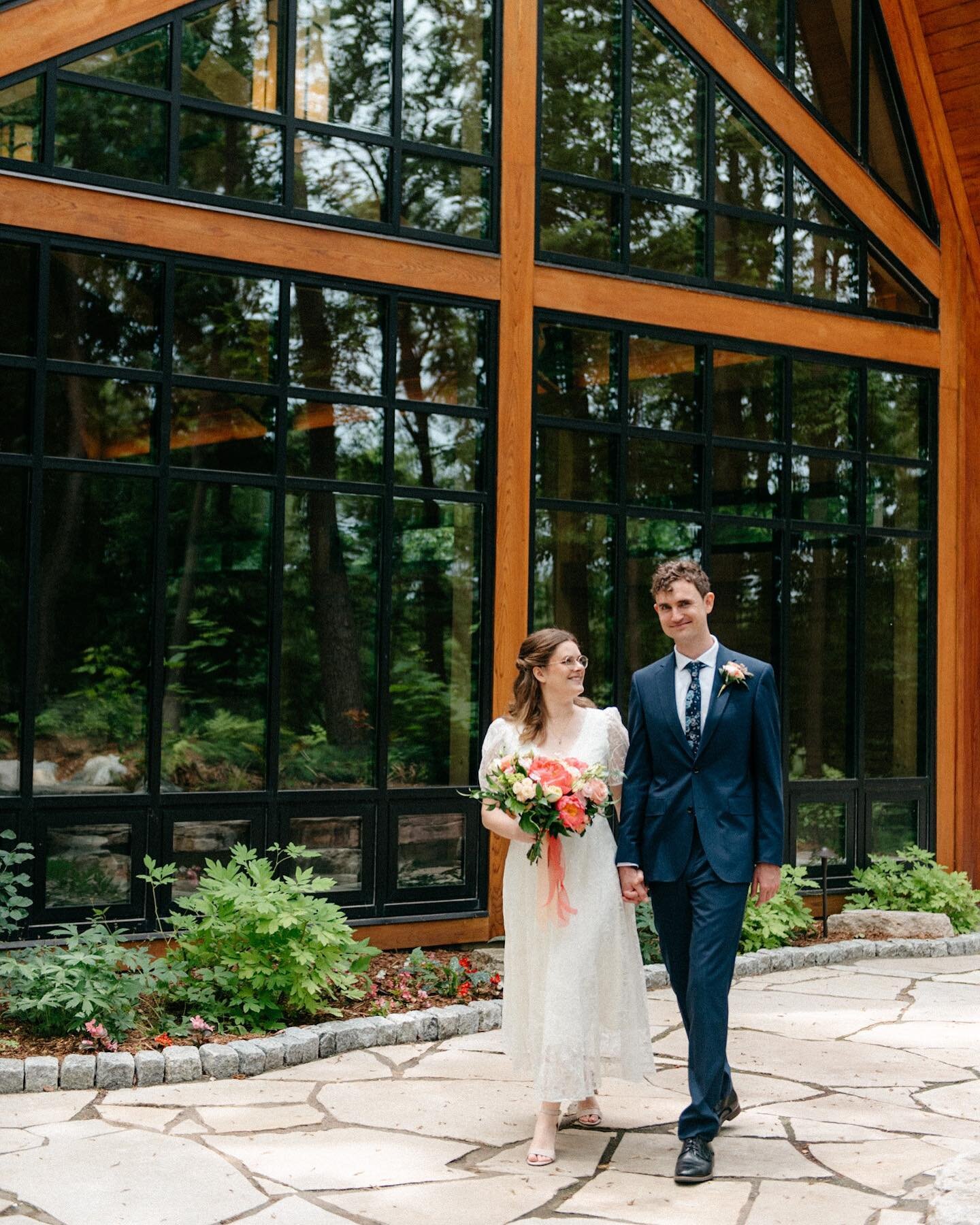 Kristin + Kevin&rsquo;s intimate ceremony at the at this hidden gem was a so lovely. This romantic little chapel &amp; garden is tucked away off a parking lot in a very unassuming location but was absolutely amazing!