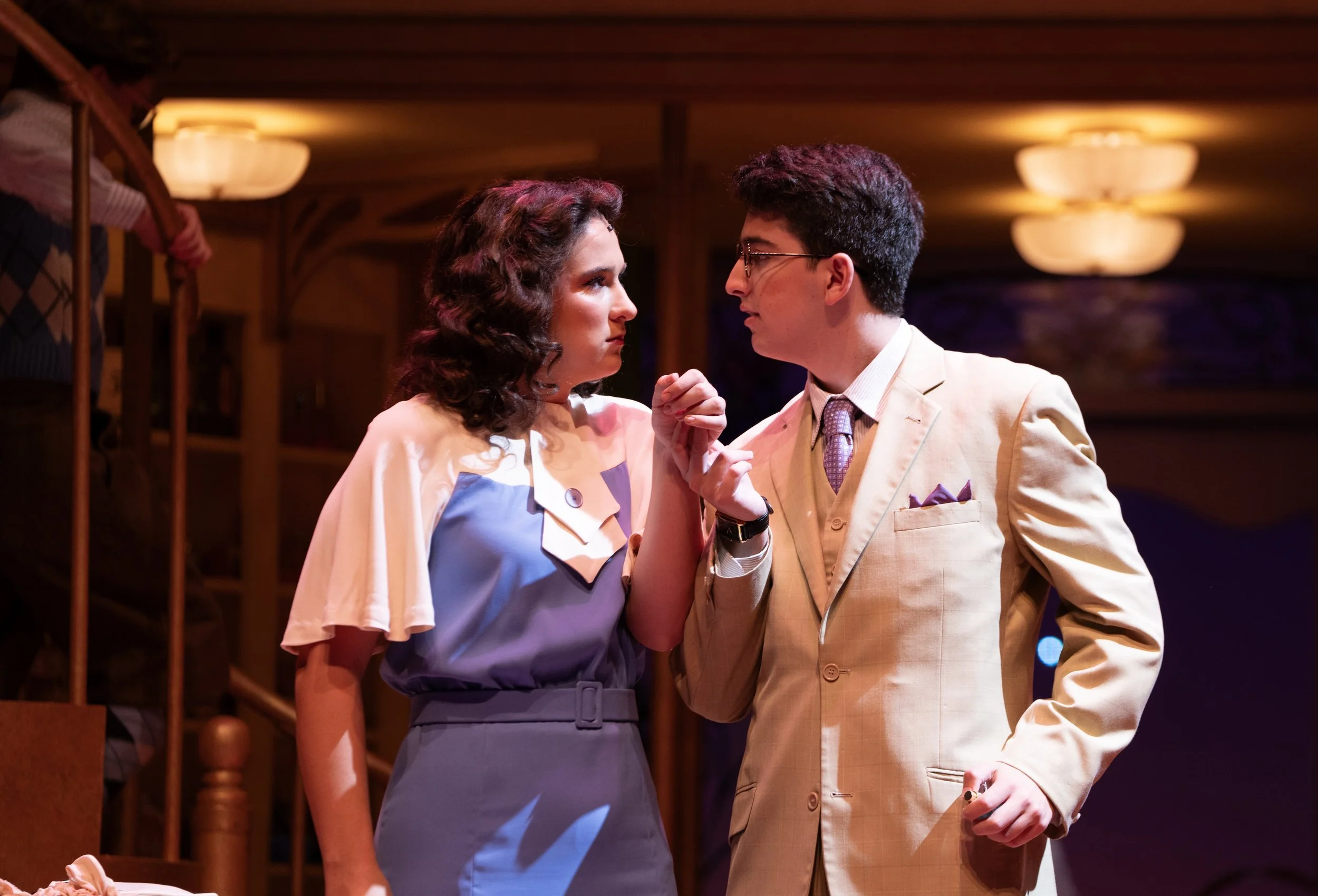 (l-r) Emily Davis, Hayden Polsky
