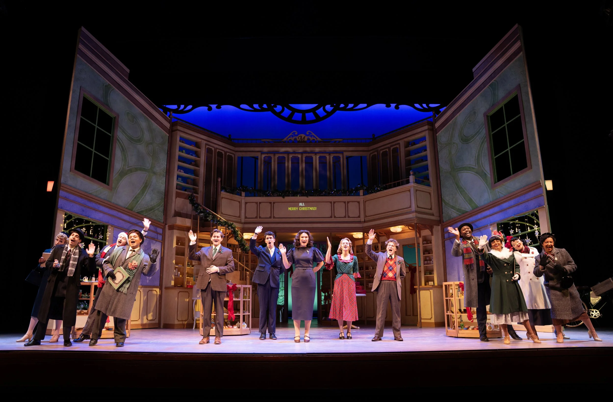 (l-r) Lauren Curtiss, Jordan Richard, Eitan Amster, Alex Reyes, Raymond Zajic, Hayden Polsky, Emily Davis, Lexie Jones, Matthew Dietrich, William Nash, Sonia Thanicatt, Naomi Louie, Heidi Lehan