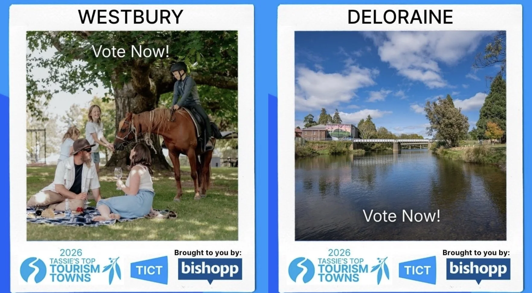Westbury Deloraine  Finalists - Top Tourism Town 
