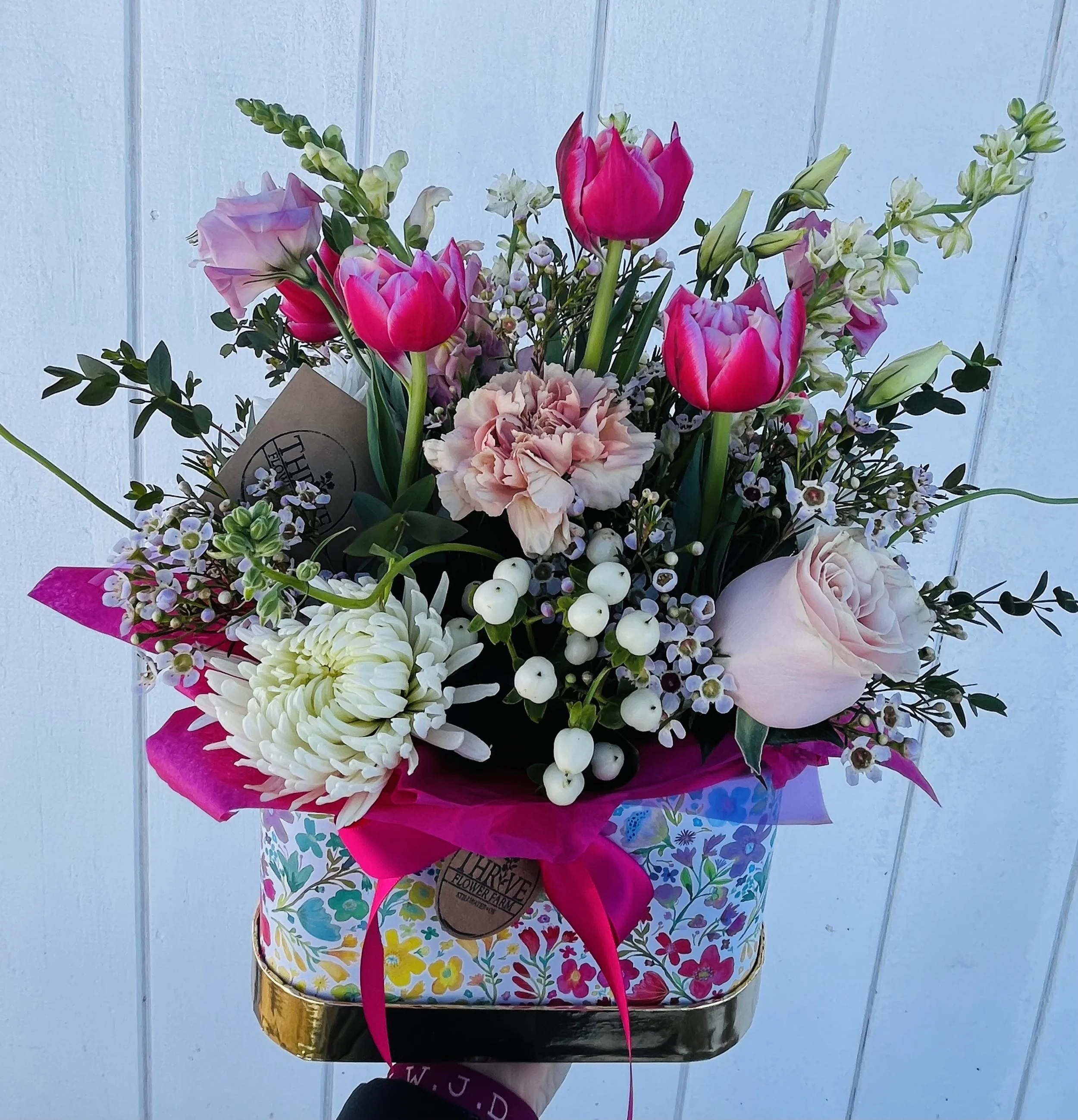 "Bloom Box"  Valentine's Day Arrangement