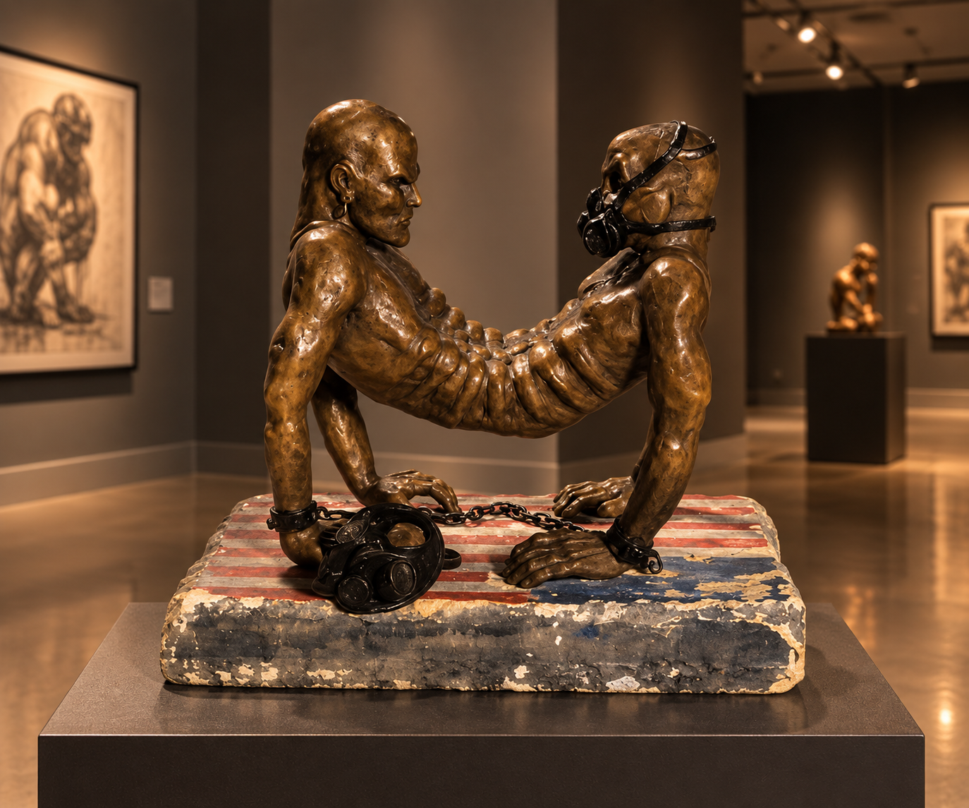 Major Boredom and General Apathy-Bronze, 1996