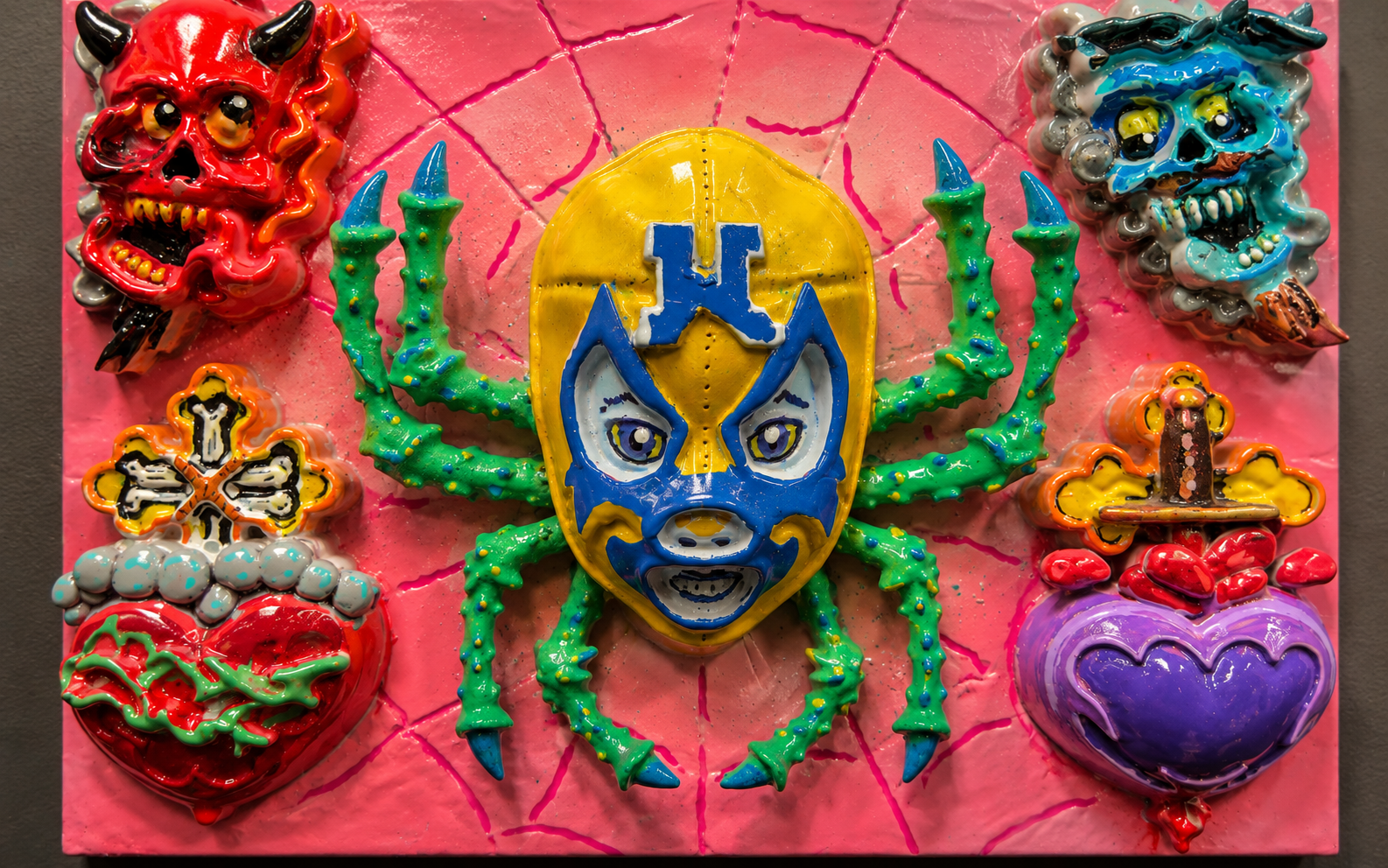 Lucha Spider- PLA, Clay, Resin 2026