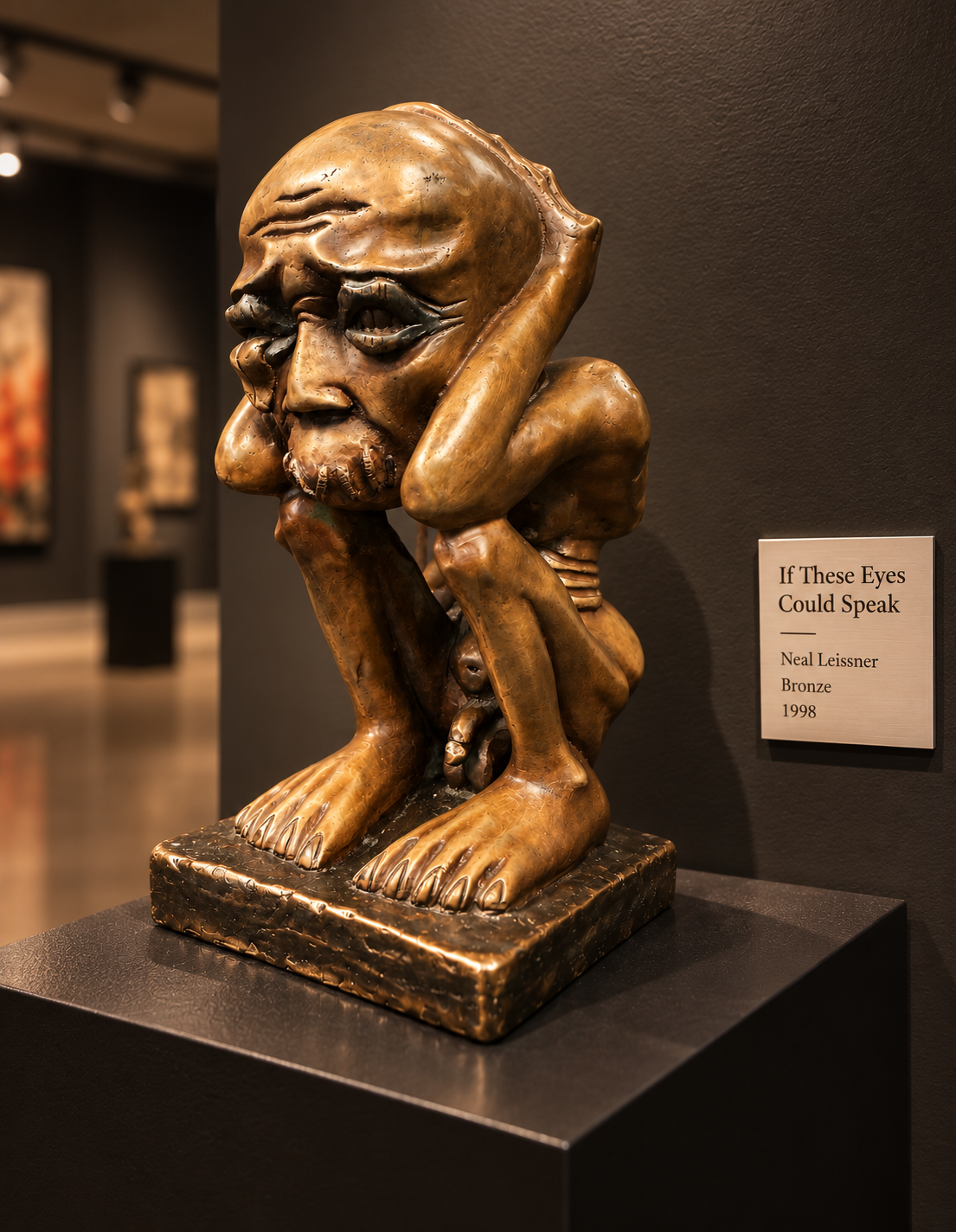 If These Eyes Could Speak- Bronze, 1998