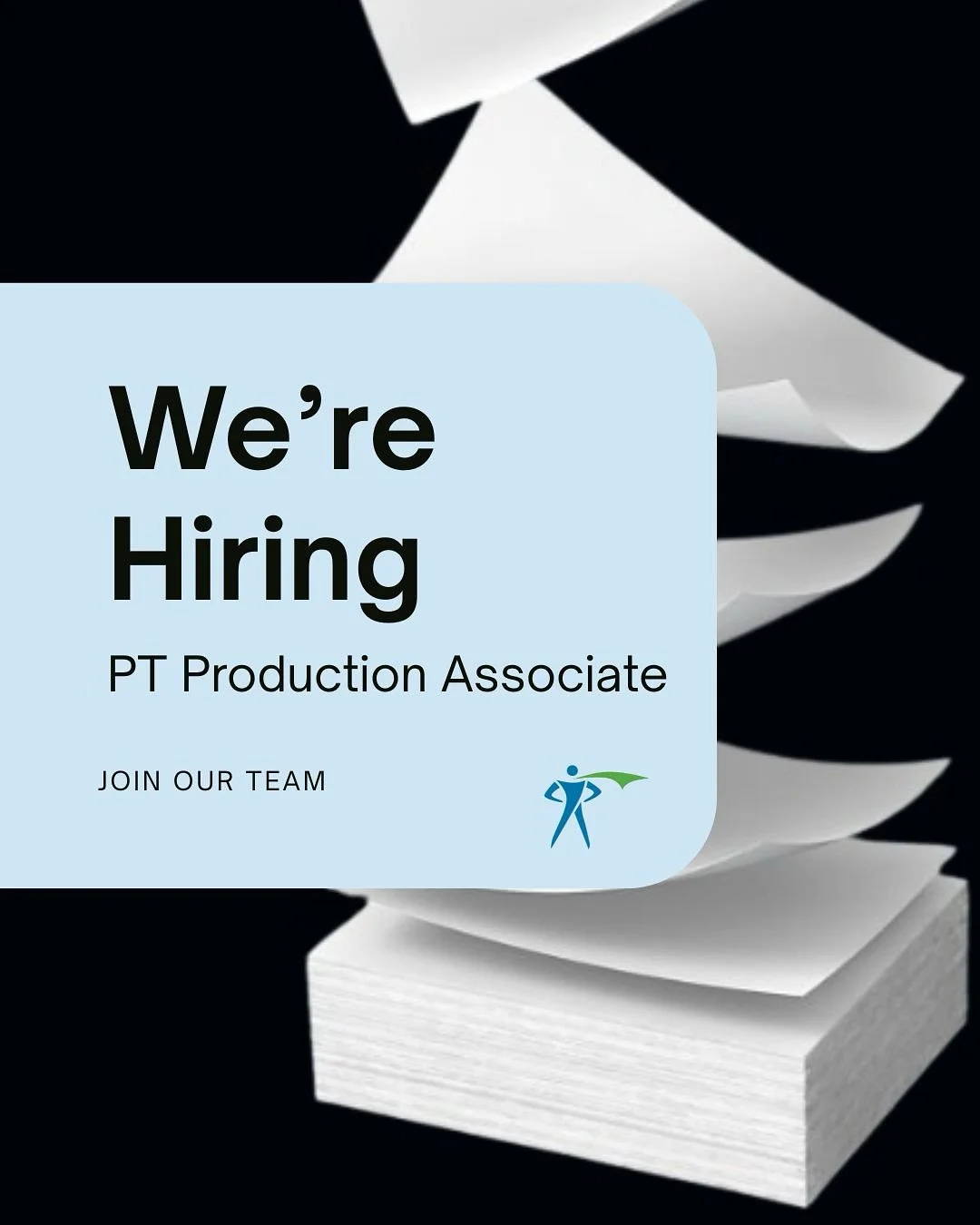 We&rsquo;re looking for a part-time print expert to join our team. More details on our website at MyPrintExperts.com/were-hiring. Email any questions or a resume to hello@myprintexperts.com