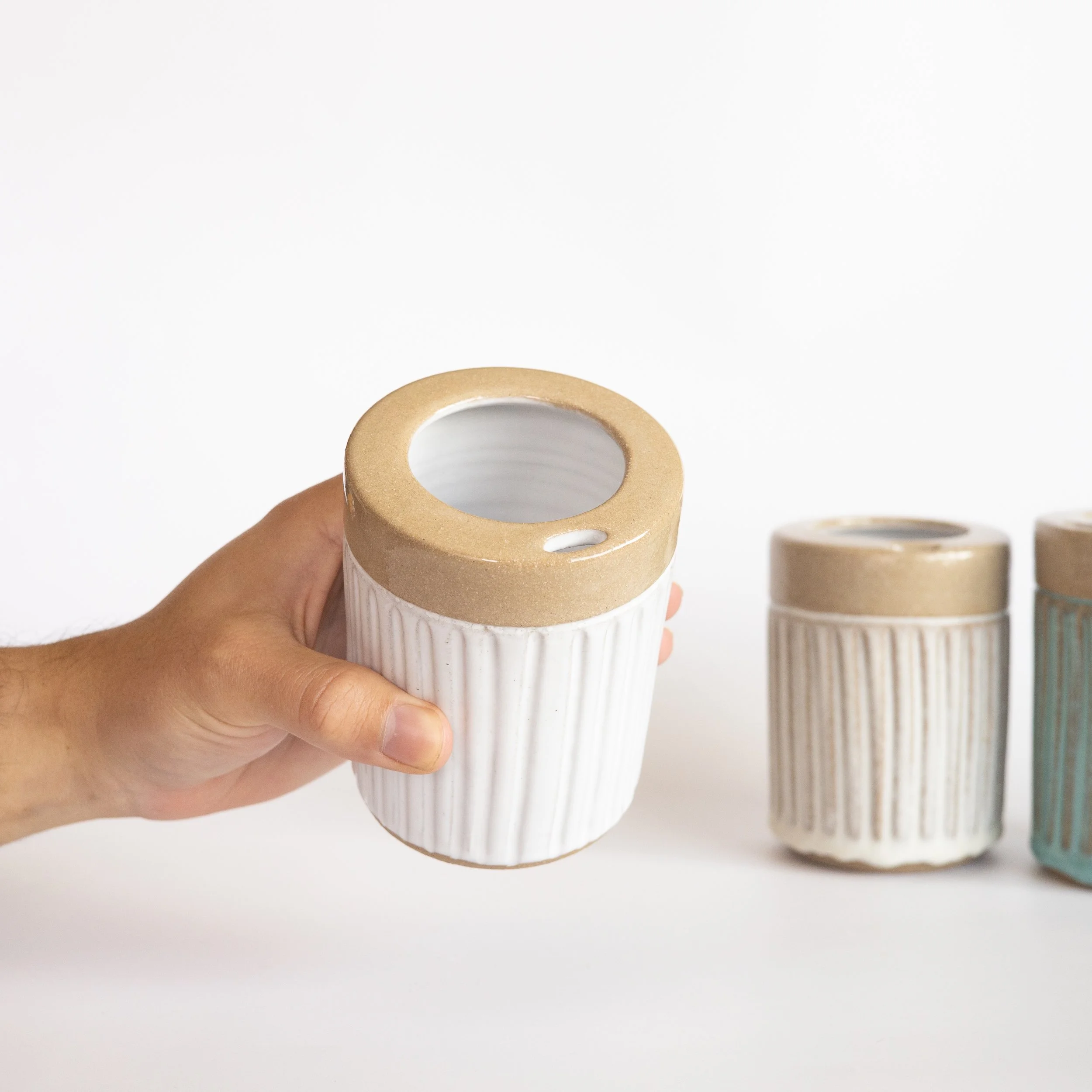 The Fluted Travel Mug
