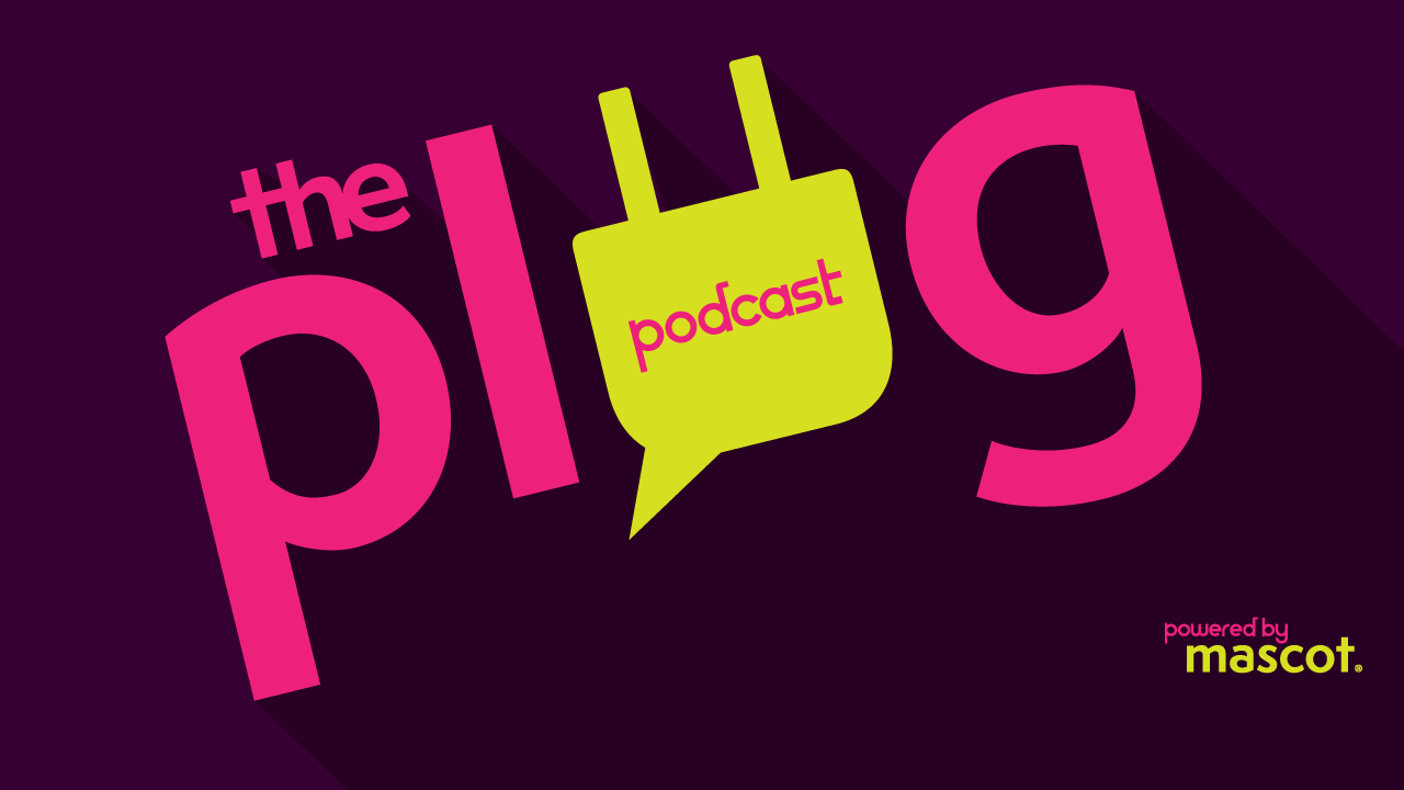 Plug Podcast - prod mascot