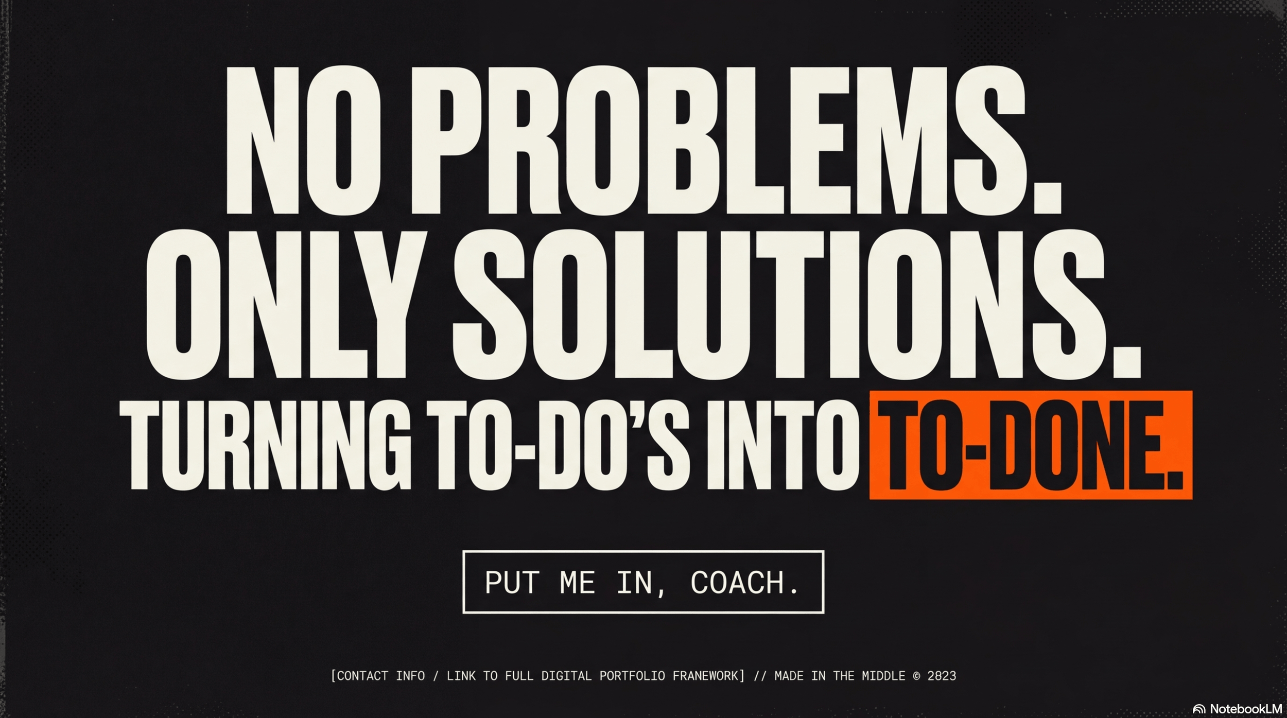 The Creative Blueprint