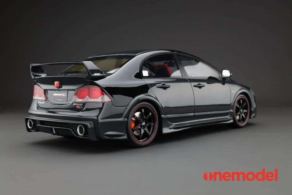 One Model 1/18 Honda Civic FD2 Mugen RR Advanced Concept in Black