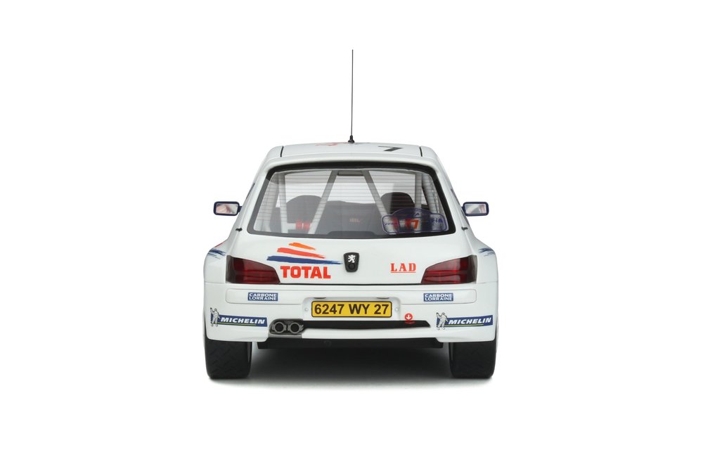 Ottomobile Peugeot 106 Maxi Dimma 1997 - Maqueta de coche (escala 1:18), color blanco