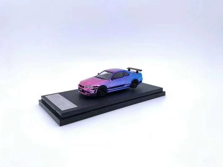 Stance Hunters 1/64 R34 Z-TUNE Chrome Chameleon — SIX6PEED