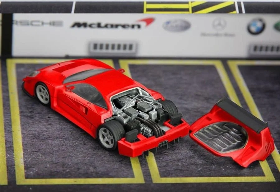 Stance Hunters 1/64 Ferrari F40 LM Red — SIX6PEED
