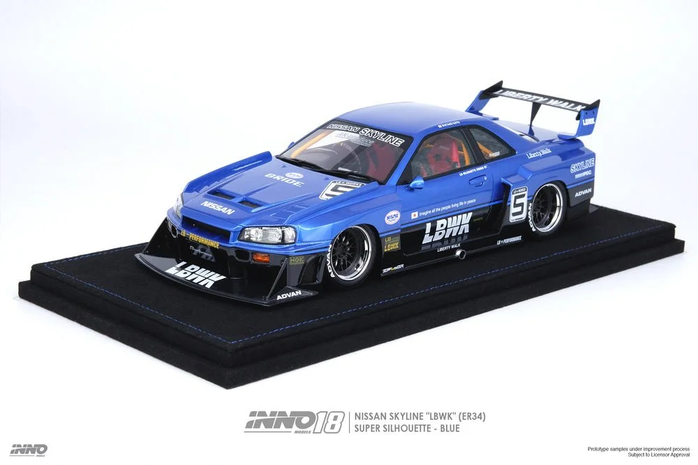 LBWK Nissan スカイライン1/18 INNO INNO18 1/18 RESIN NISSAN SKYLINE 