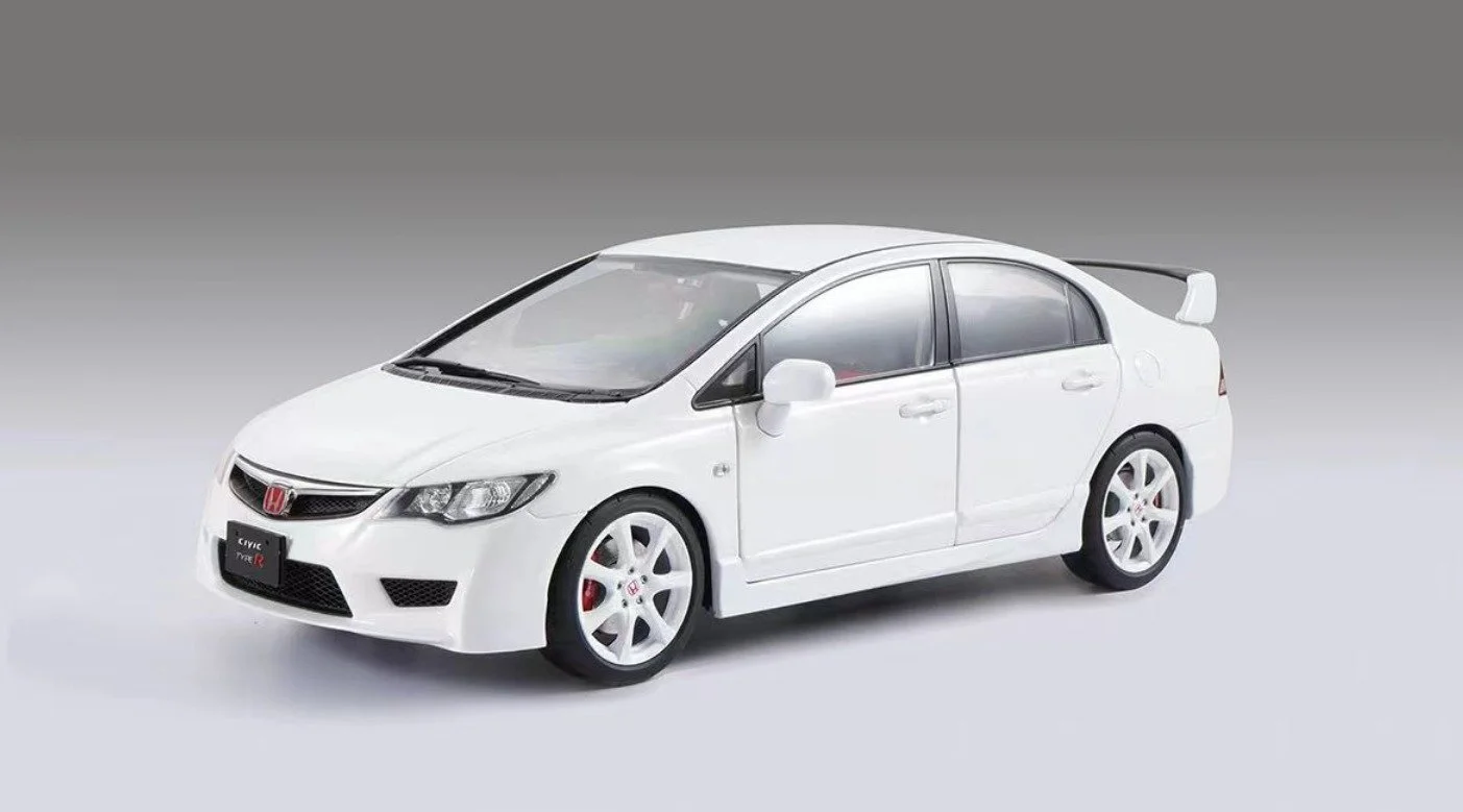 Well 1/18 HONDA CIVIC TYPE R (FD2) Championship White Limited 699