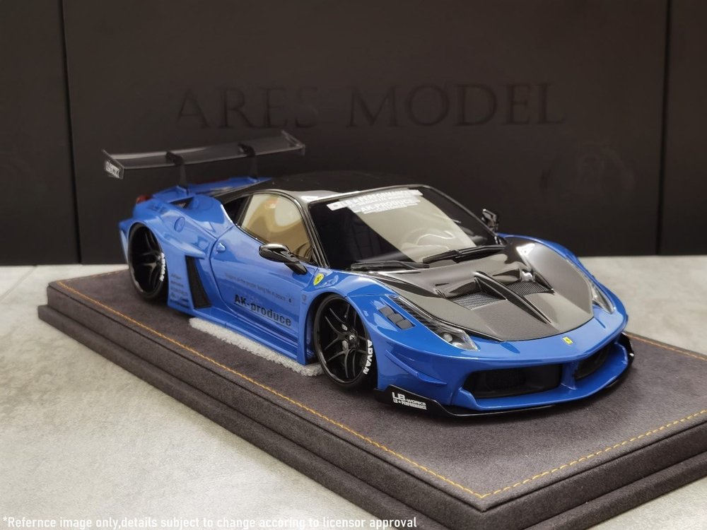フェラーリ458 マンソリー 1/18スケール 模型