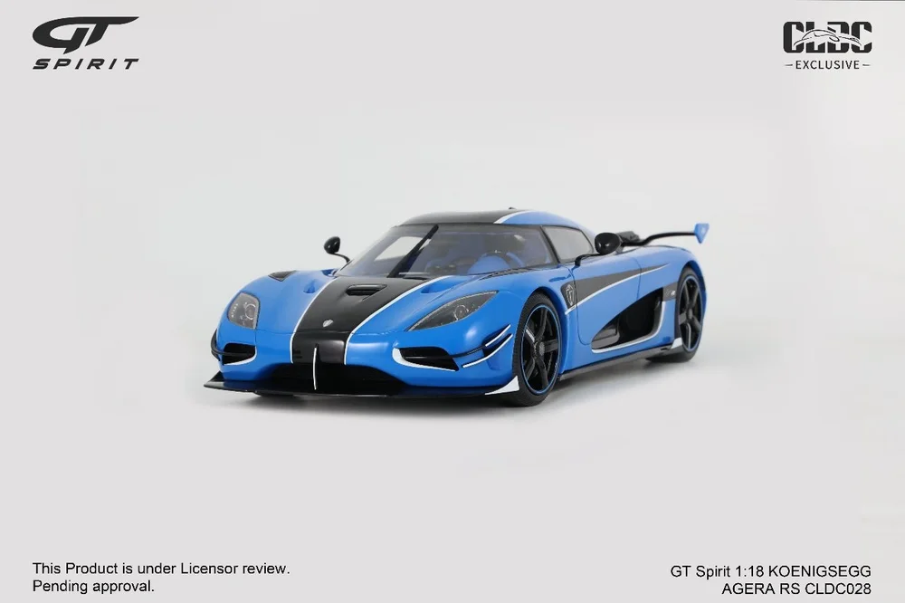 GT Spirit 1/18 Koenigsegg Agera RS Blue — SIX6PEED