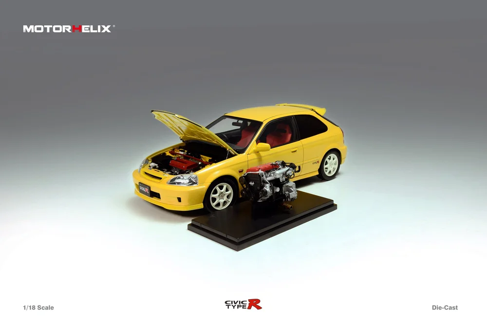 Motorhelix Honda Civic Ek9 Type R Mugen s motorom a príslušenstvom 1999