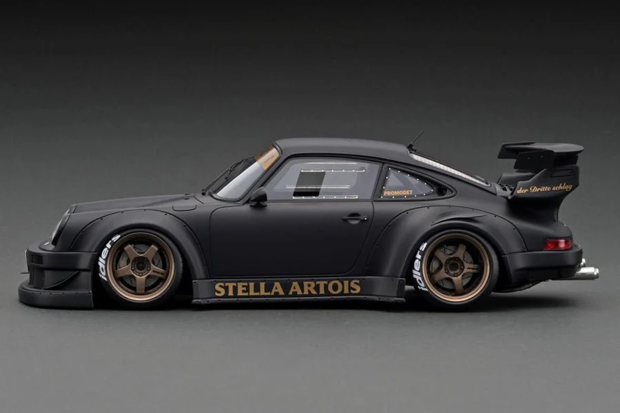 Ignition Model IG2474 1/18 RWB 930 Matte Black — SIX6PEED