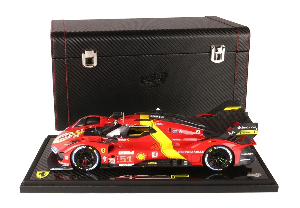 BBR 1/18 Ferrari 499P Car N. 51 Winner Le Mans 2023 — SIX6PEED