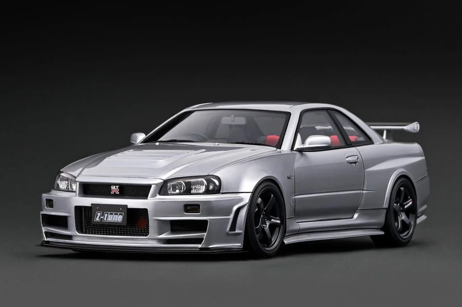 Ignition Model IG3224 1/18 Nismo R34 GT-R Z-Tune Silver